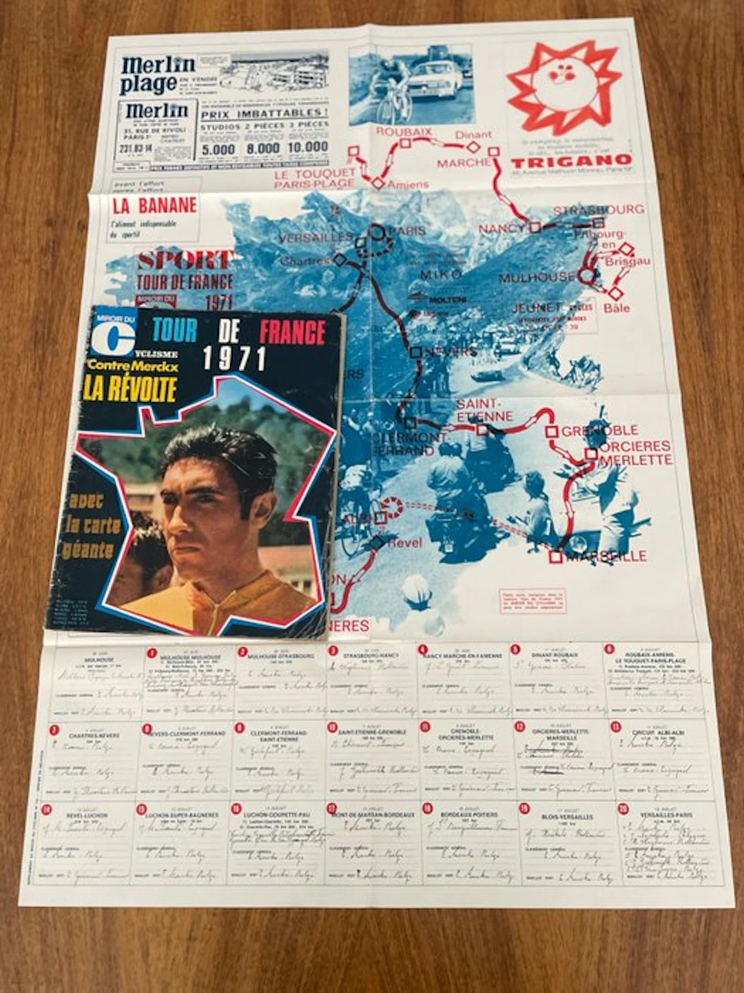 Tour de France 1971: E. Merckx - L. Ocana