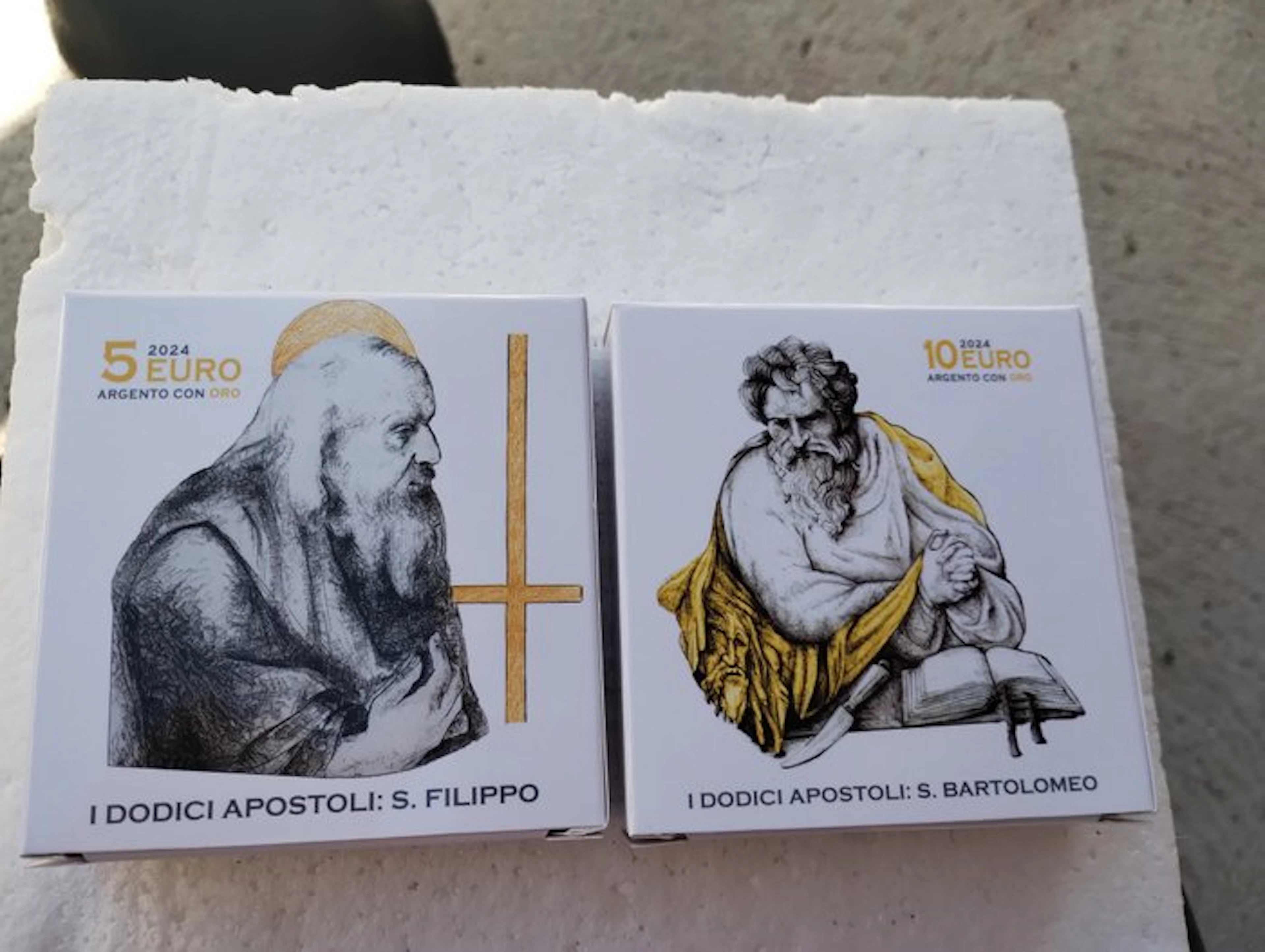 Vatican. 5 Euro / 10 Euro 2024 "San Filippo" + "San...
