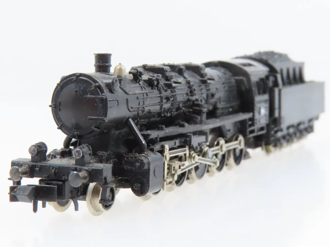 Fleischmann N - 7178 - Steam locomotive with tender (1) - Ex BR 50 - Blanco