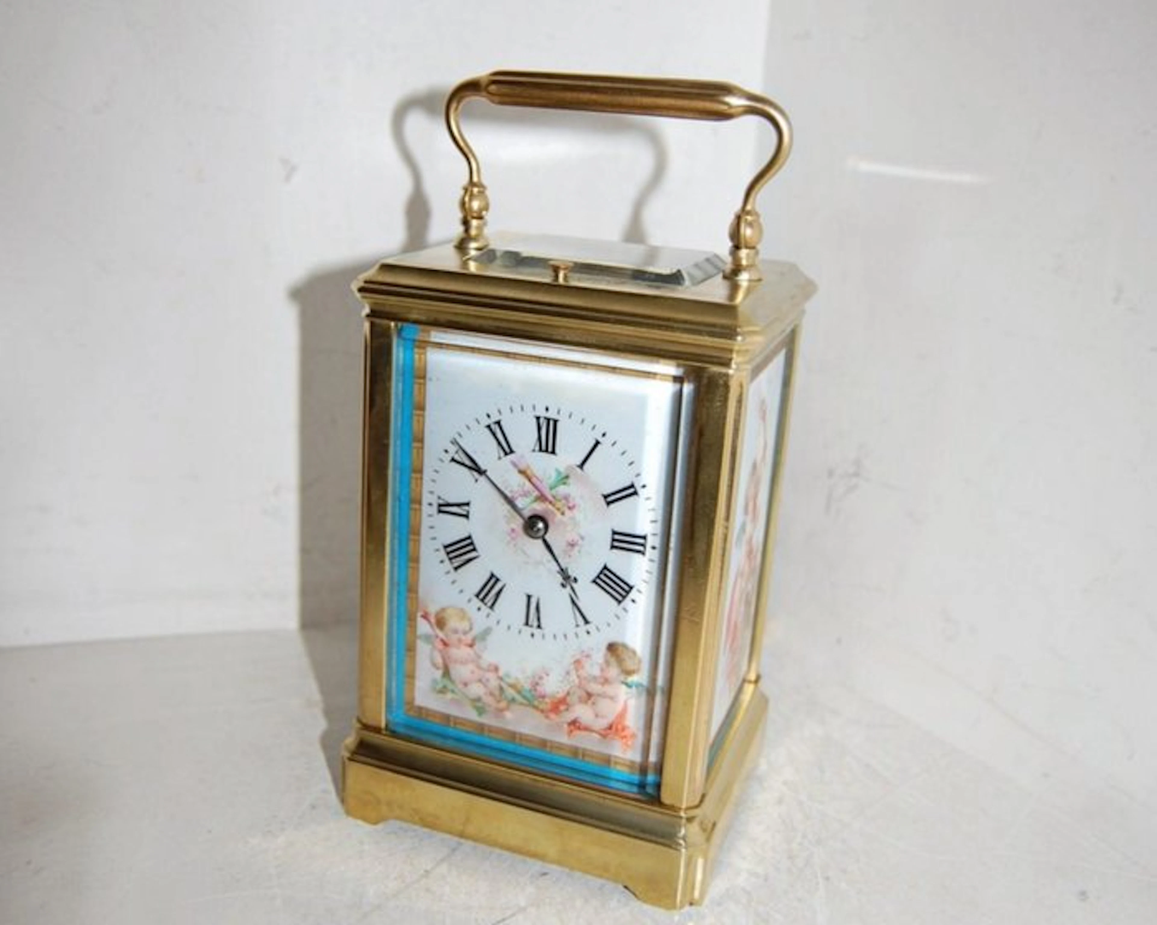 Travel clock - Richard & Co - Bronze - 1850-1900