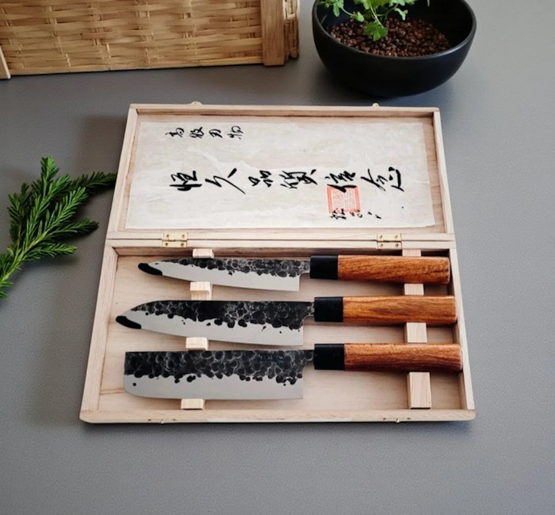 Kitchen knife - Santoku - Japanese Made - Okinawa Kitchen...