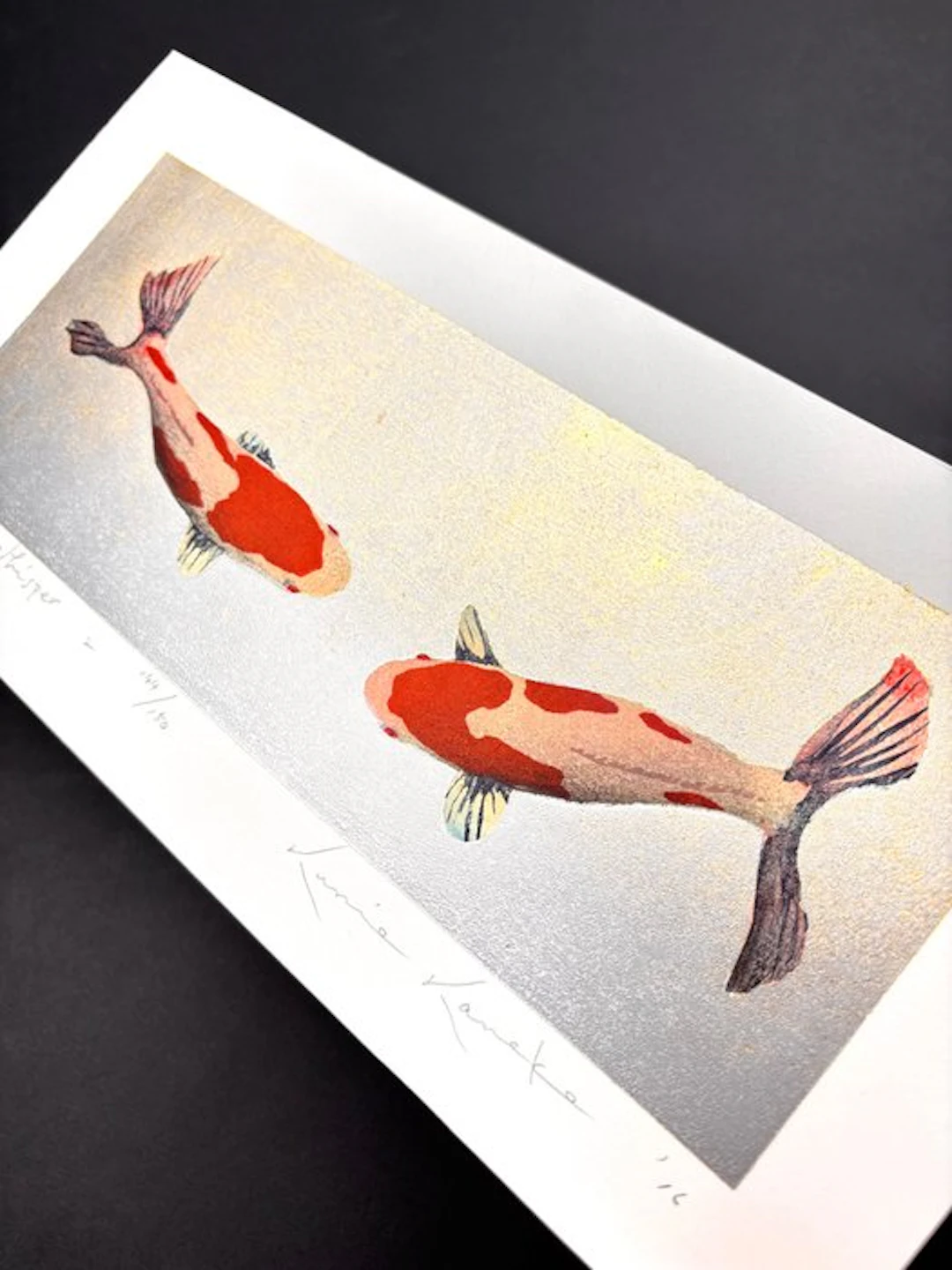"Let Me Whisper 2" Fortune Carp Koi fish - Limited editon...
