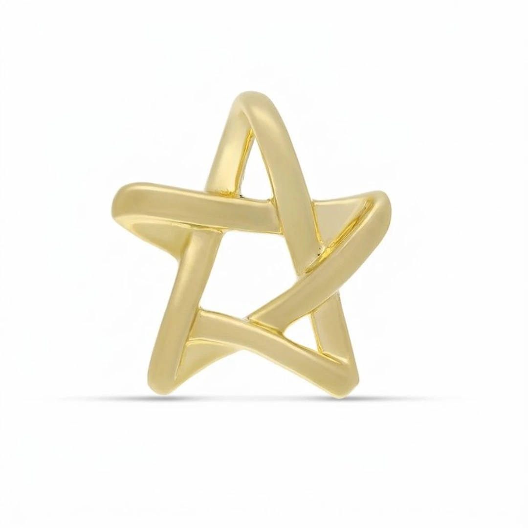 Pendant - 18 kt. Yellow gold - Stella Pendant 3g