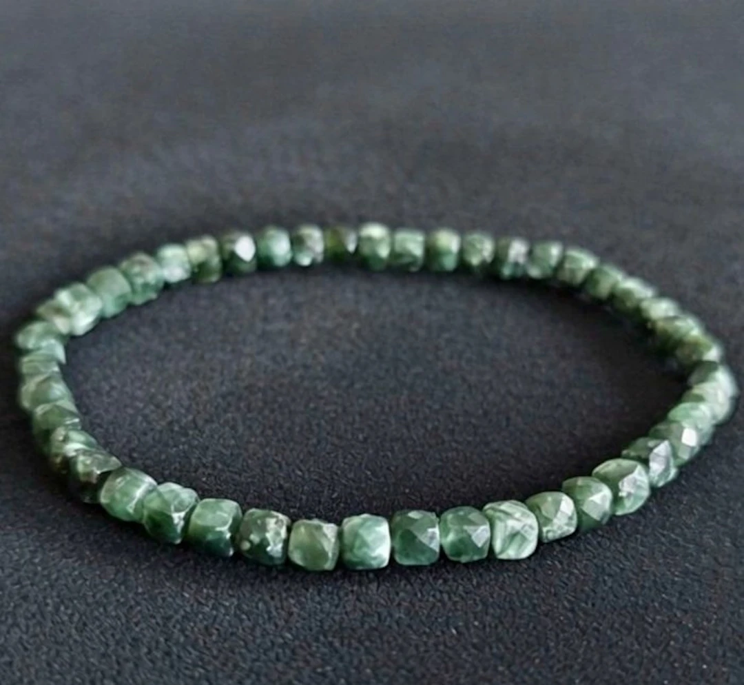 Siberian seraphinite bracelet