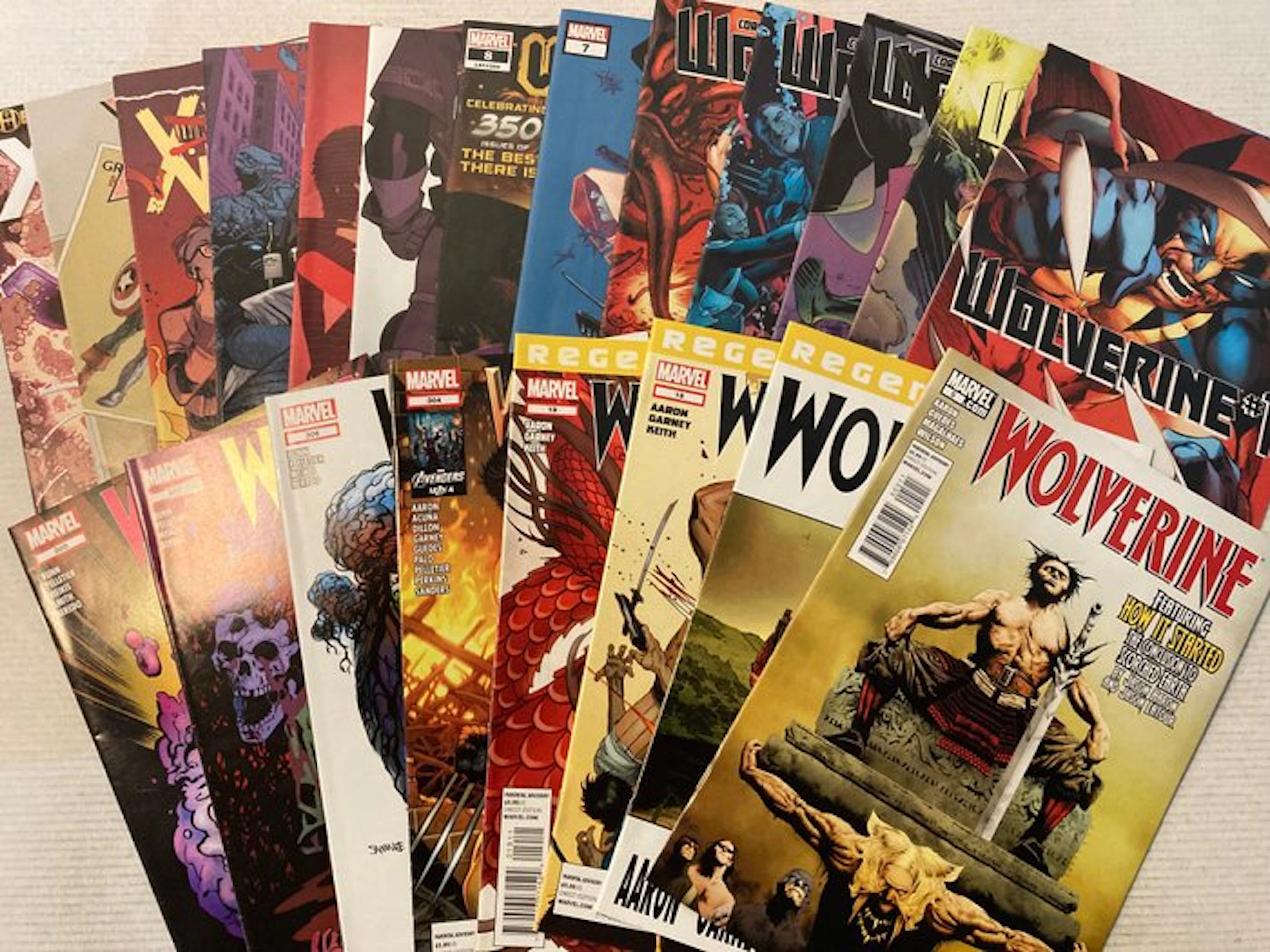 Wolverine (2010) 21 comics in range # 5 to 350 + Extras!...