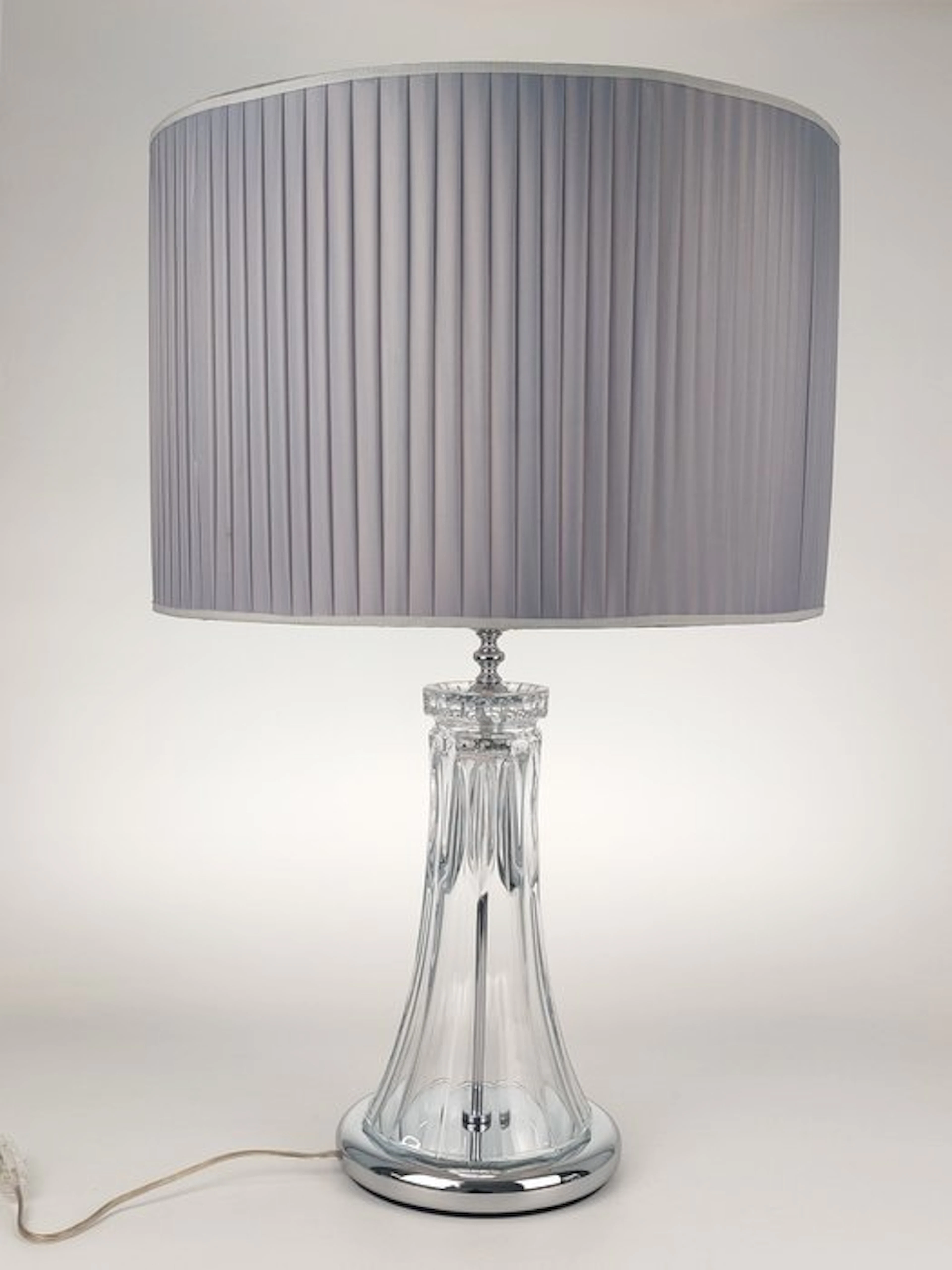 SECOLOVENTESIMO - Lamp - Nickel plated brass - Crystal 'n brass lamp