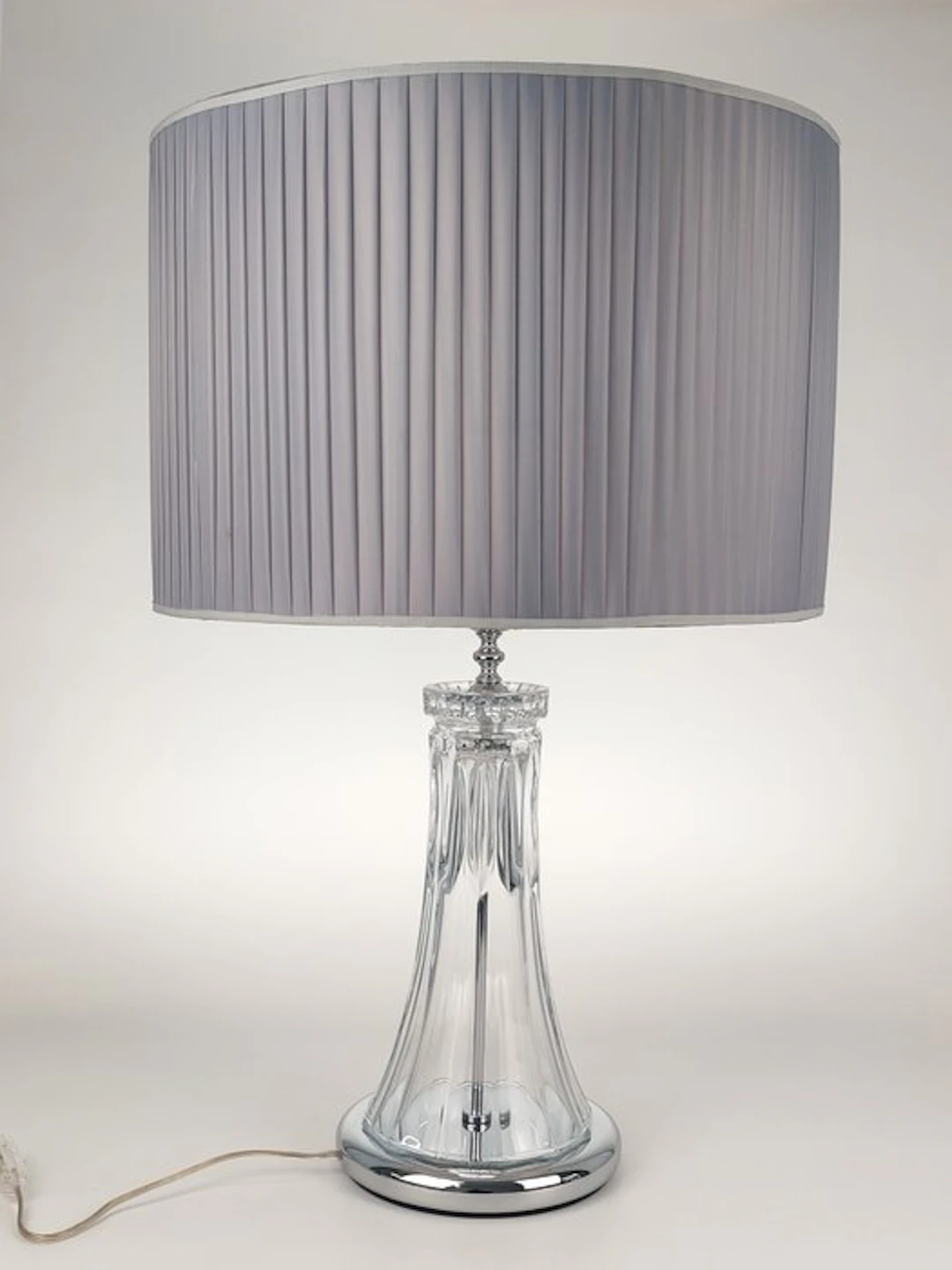 SECOLOVENTESIMO - Lamp - Nickel plated brass - Crystal 'n brass lamp