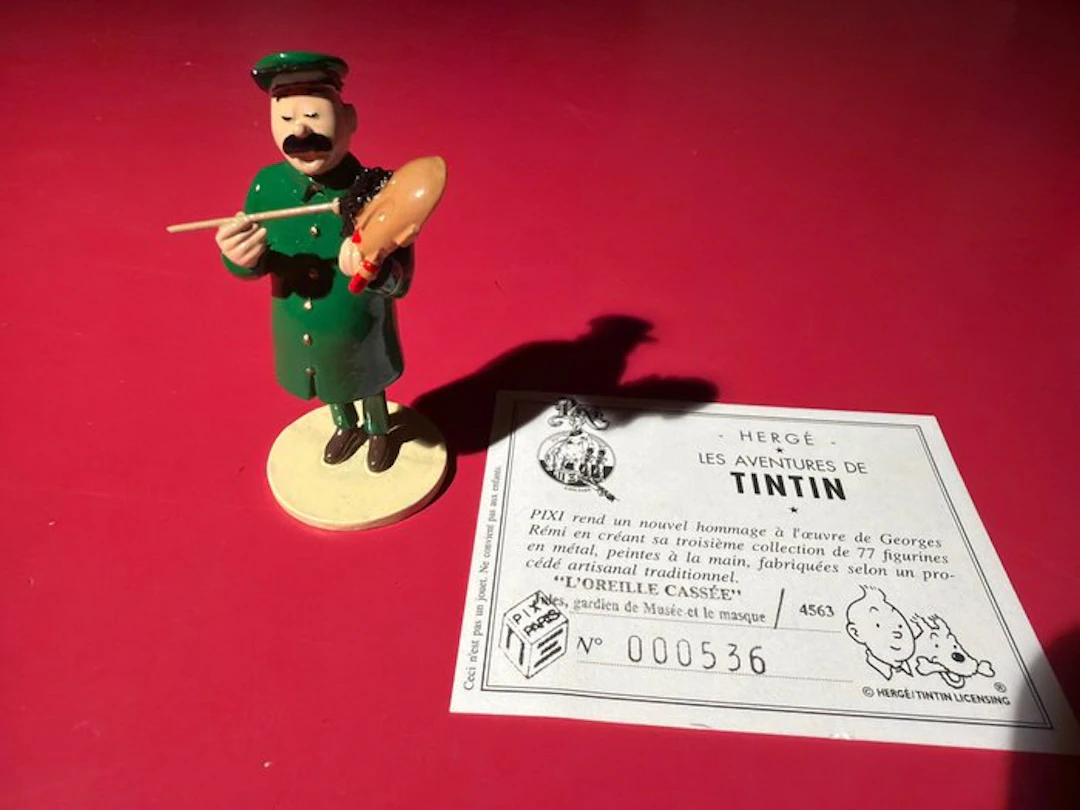 Pixi 4563 - Tintin - Jules gardien de musée et le masque