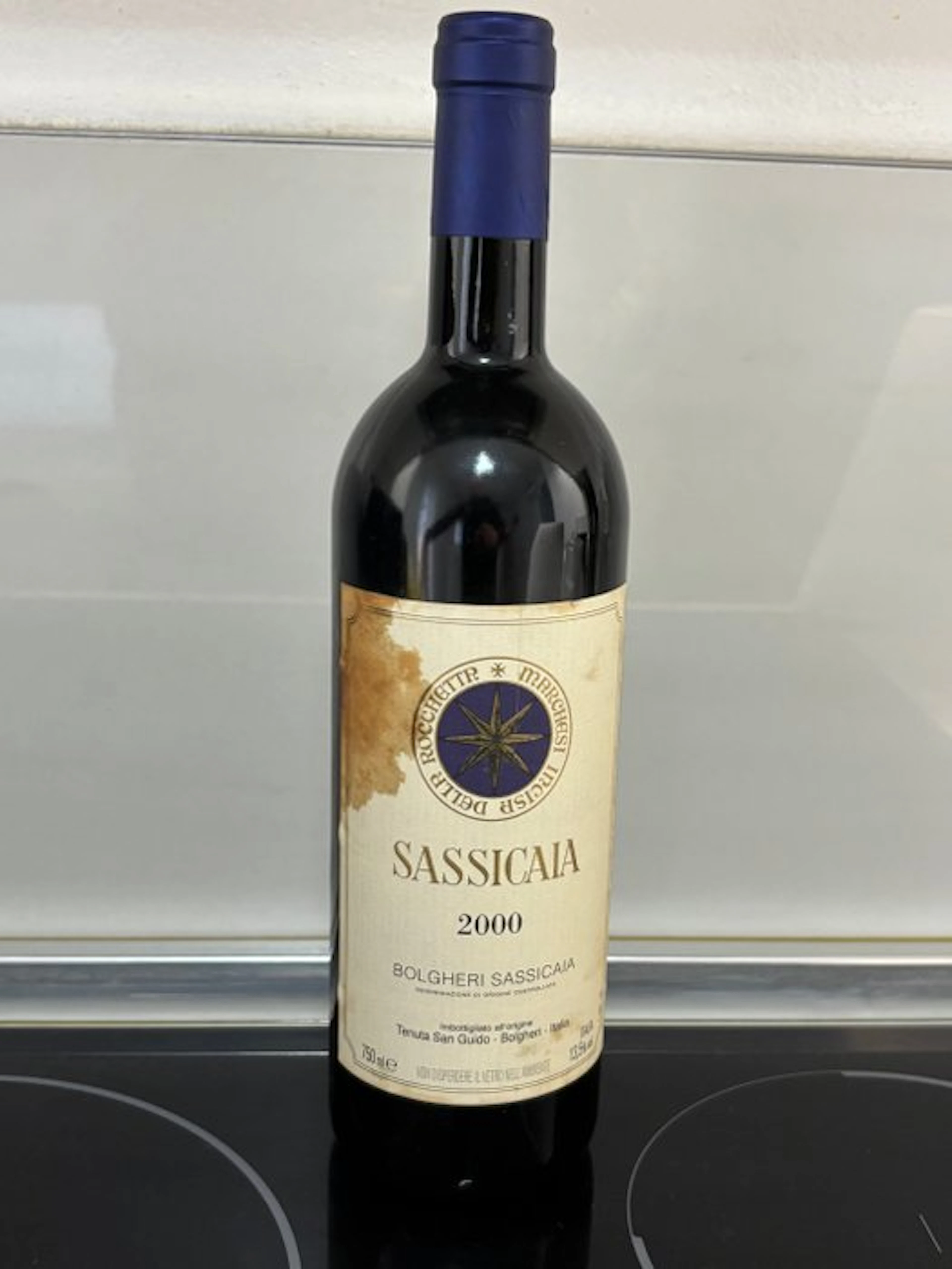 2000 Tenuta San Guido, Sassicaia - Tuscany 1er Cru - 1 Bottle (0.75L)