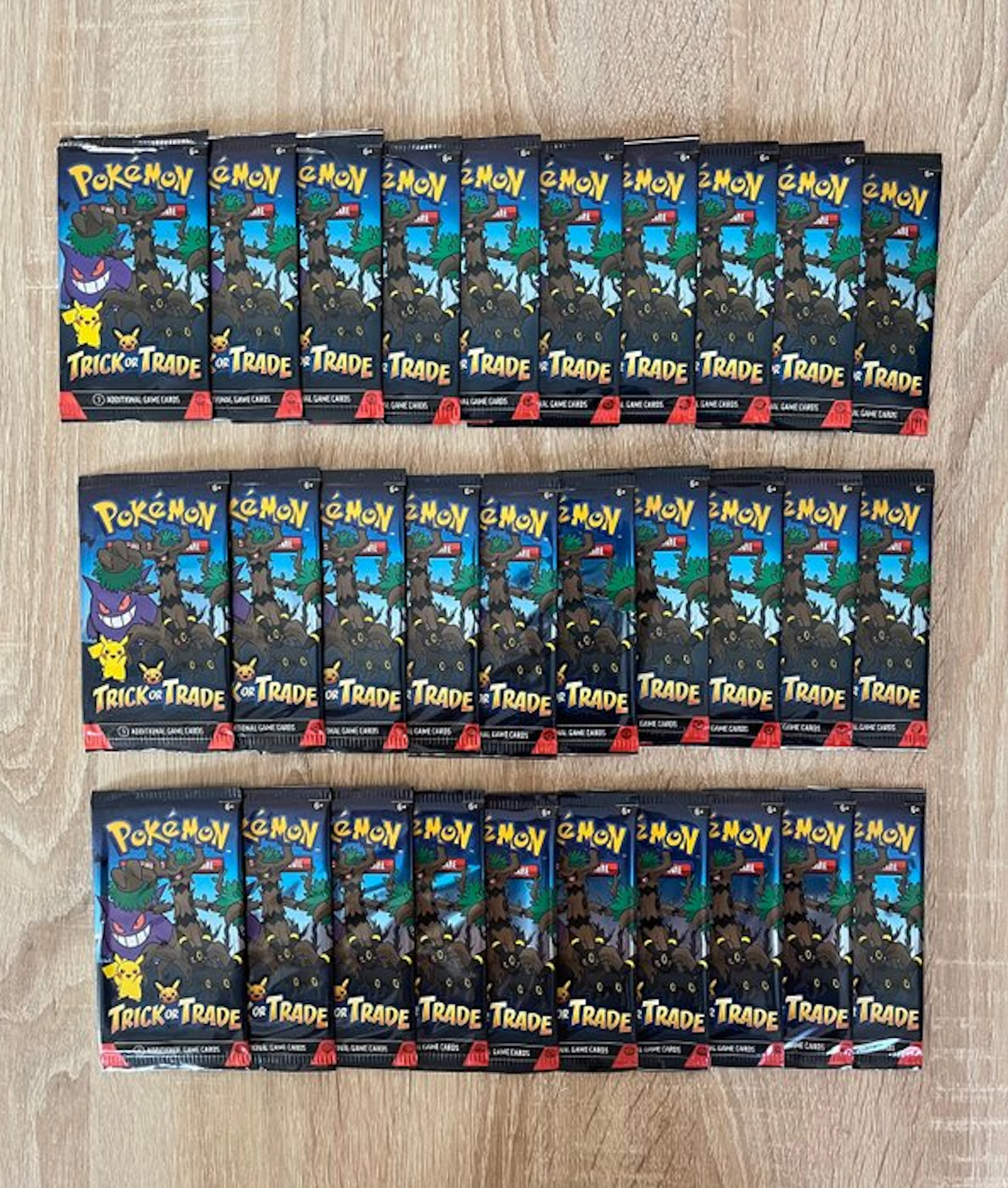 Pokémon - 30 Booster pack - TRICK OR TRADE BOOSTER