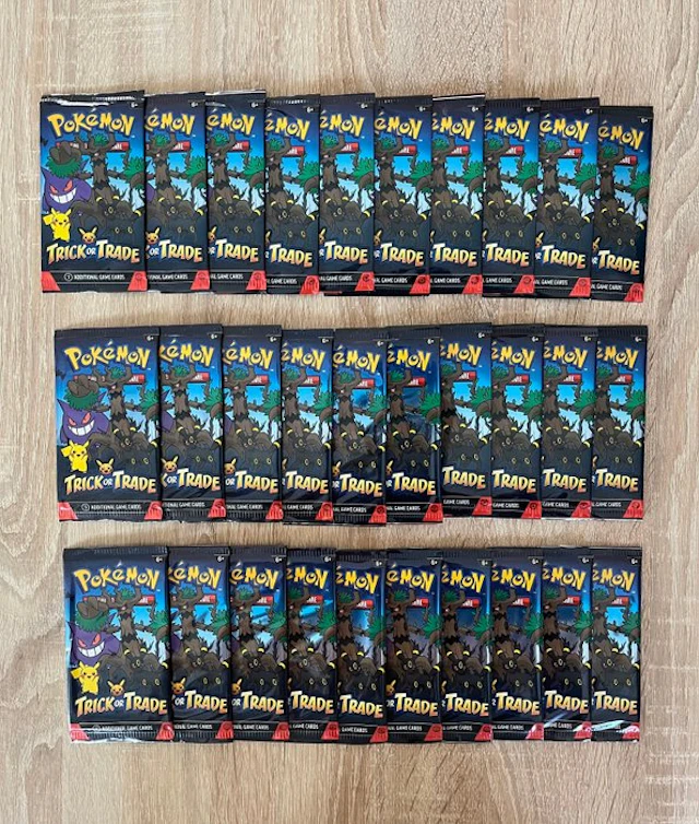 Pokémon - 30 Booster pack - TRICK OR TRADE BOOSTER