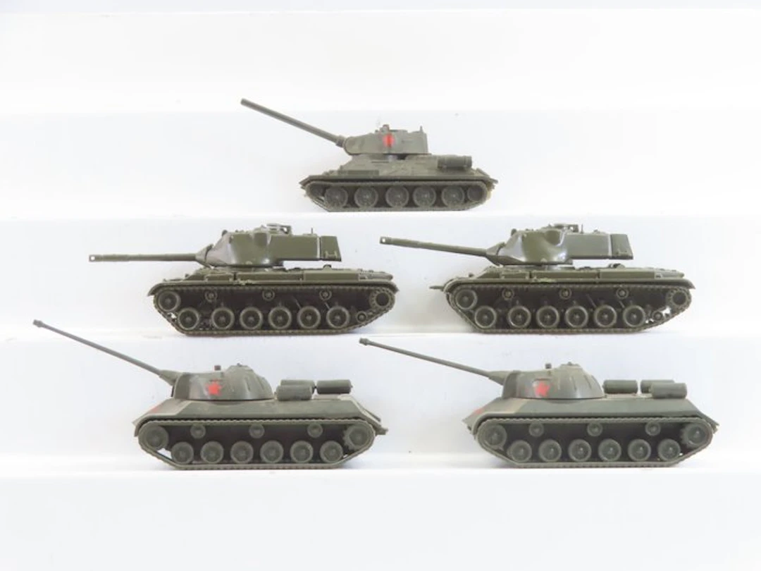 Roco Minitanks 1:87 - Model military vehicle (5) - 5 Tanks