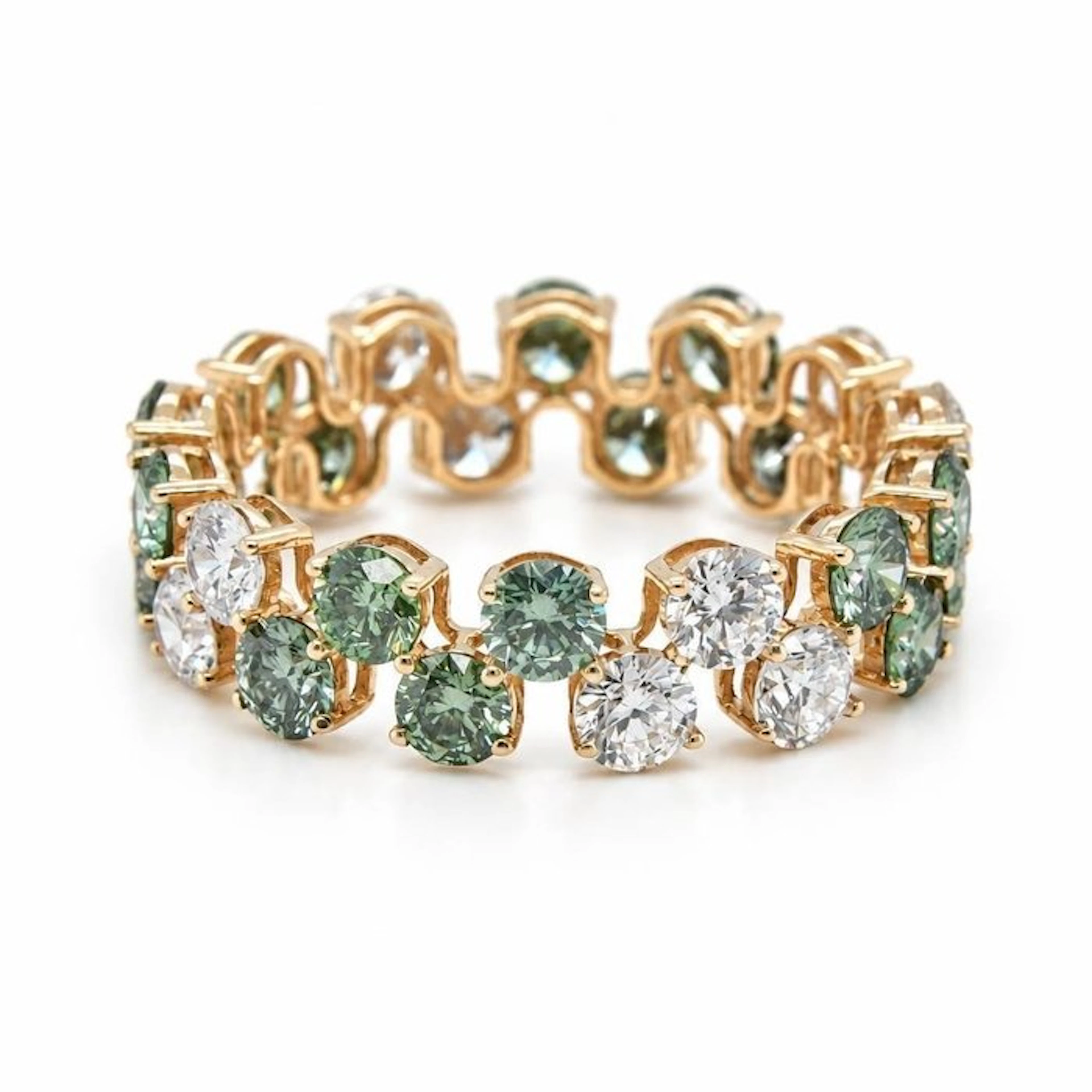 No reserve price - Ring - 14 kt