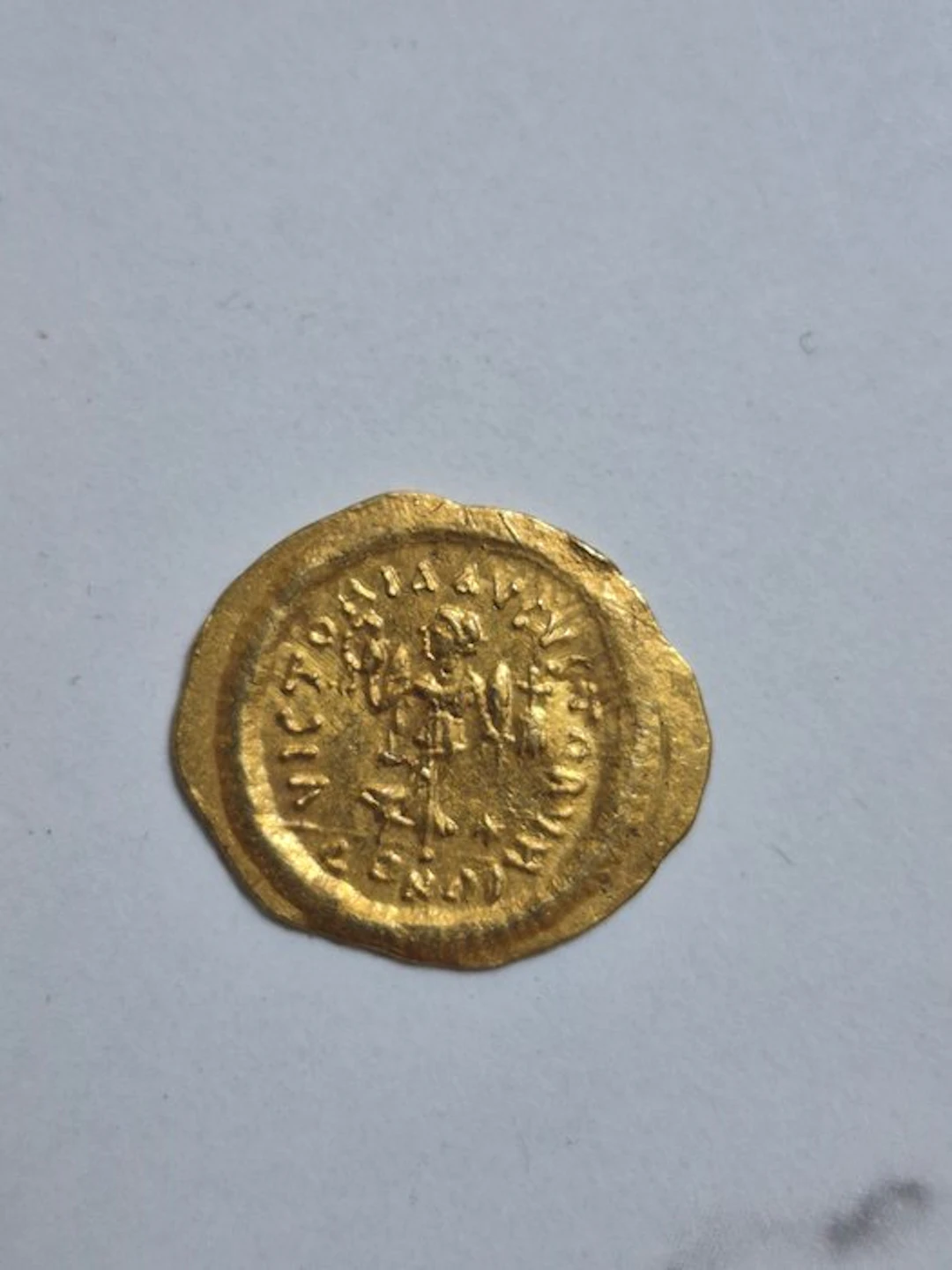 Byzantine Empire. Justin I (AD 518-527). Tremissis