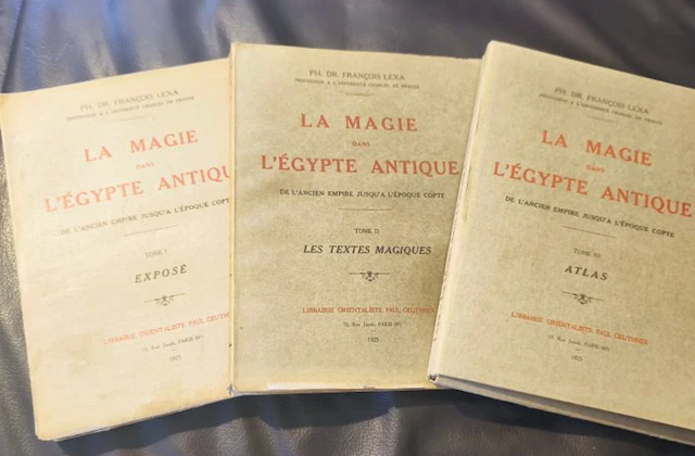 Ph. Dr. François Lexa - La Magie dans l'Égypte Antique - 1925-1925