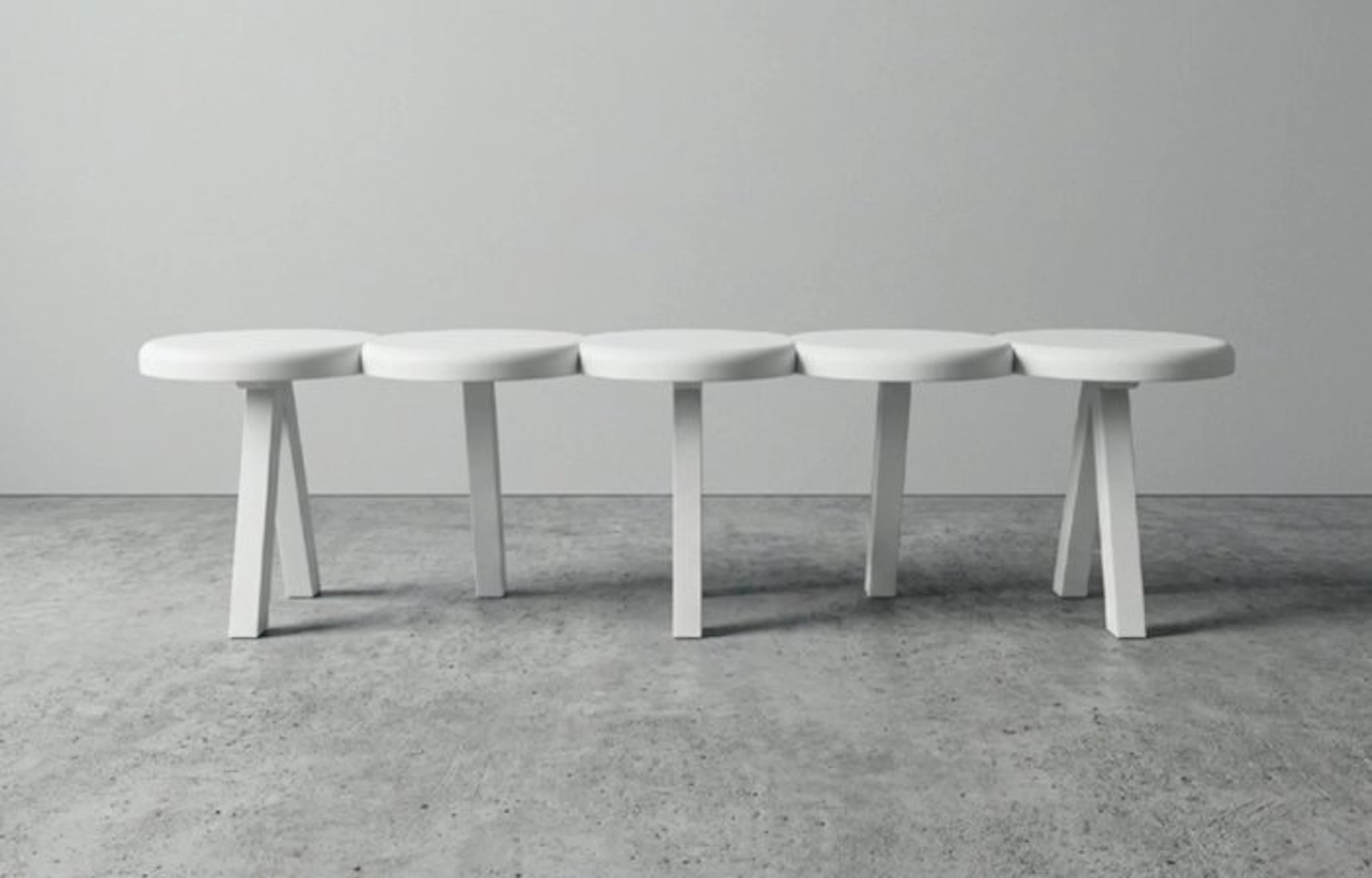 Driade - Studio Catoir Paris - Bench - Millipede - Ash