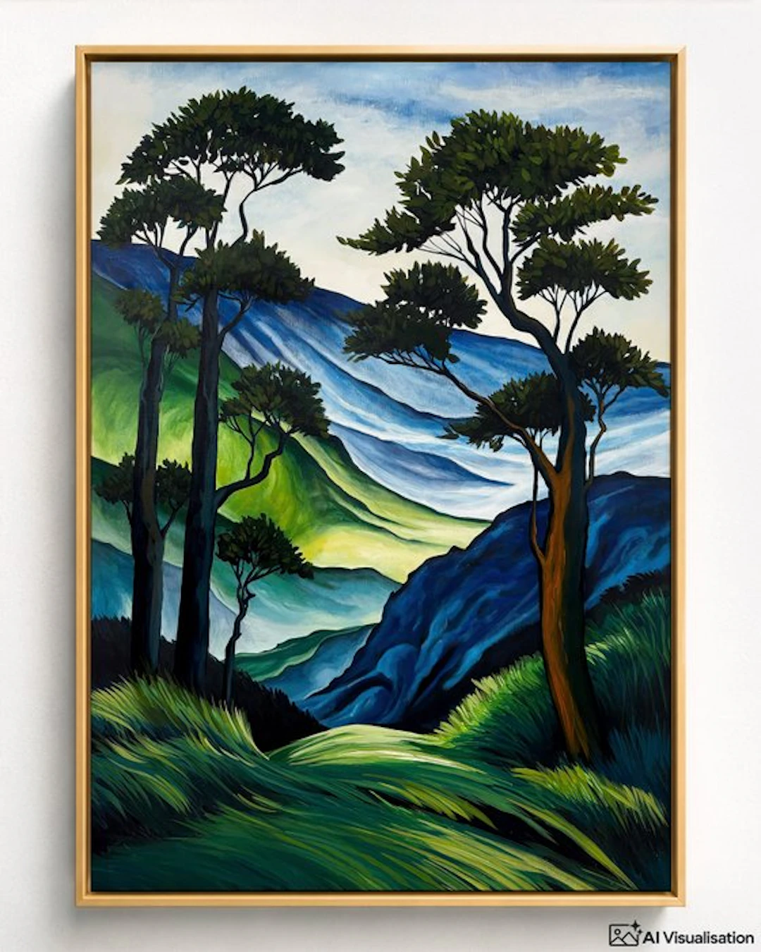 Ella Suárez - Entre árboles y montañas - XL (no reserve)