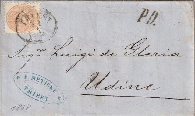 Austria 1850/1867 - Various classical letters (355-398)