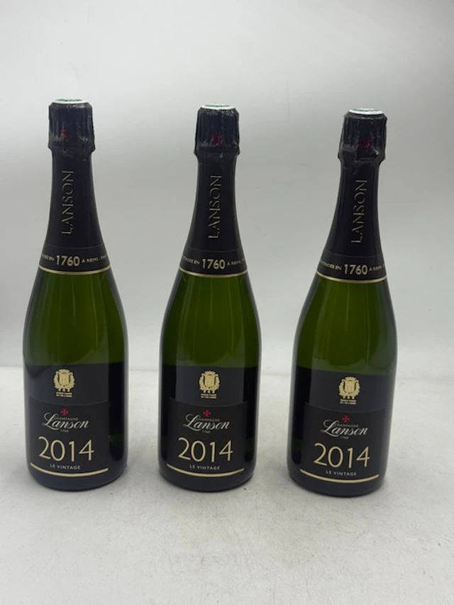 2014 Lanson - Champagne Brut - 3 Bottles (0.75L)