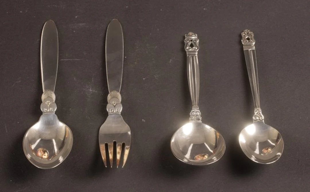 Georg Jensen - Cutlery set (4) - .925 silver