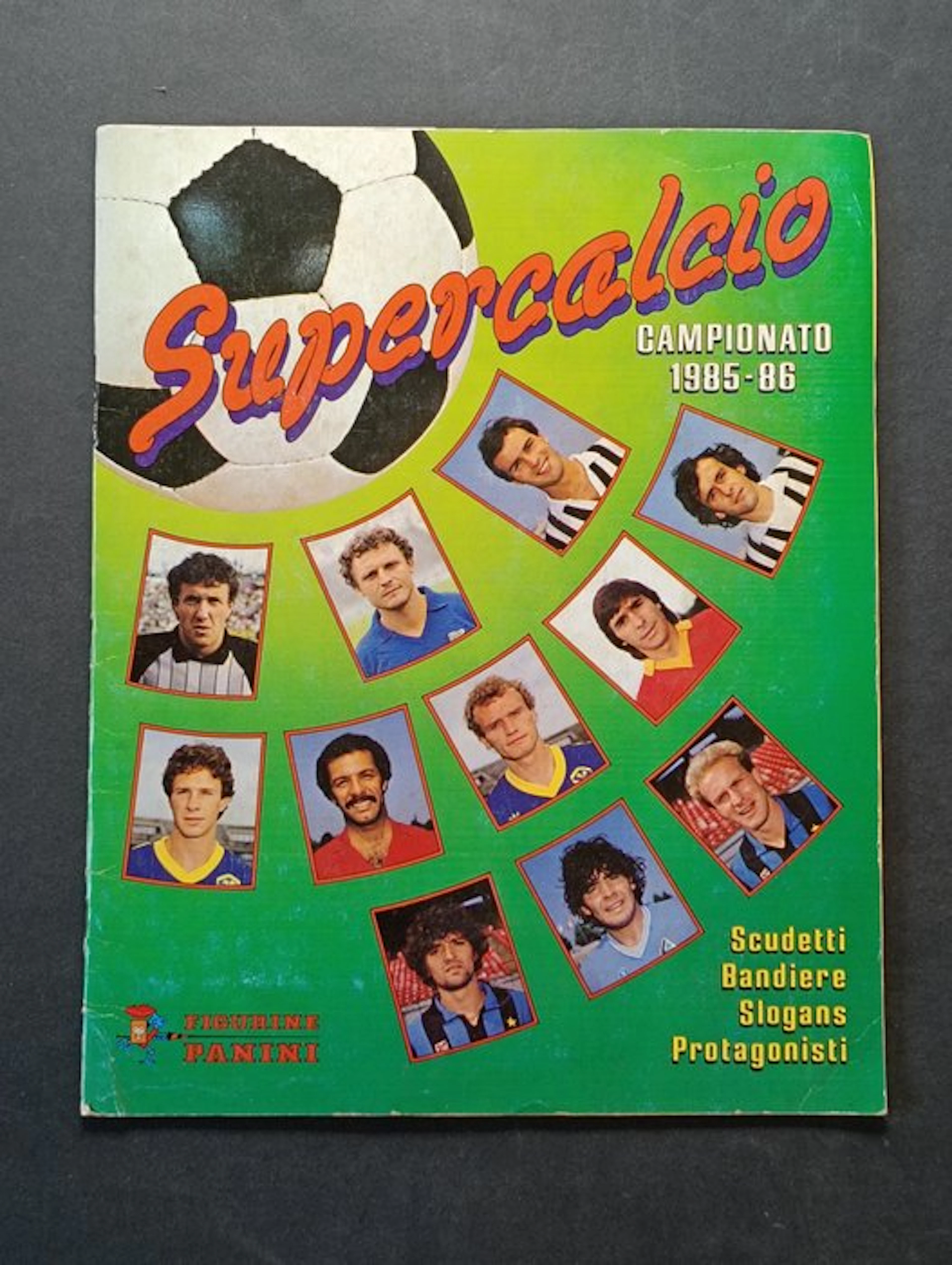 1985 Panini Diego Maradona Album Supercalcio Campionato...
