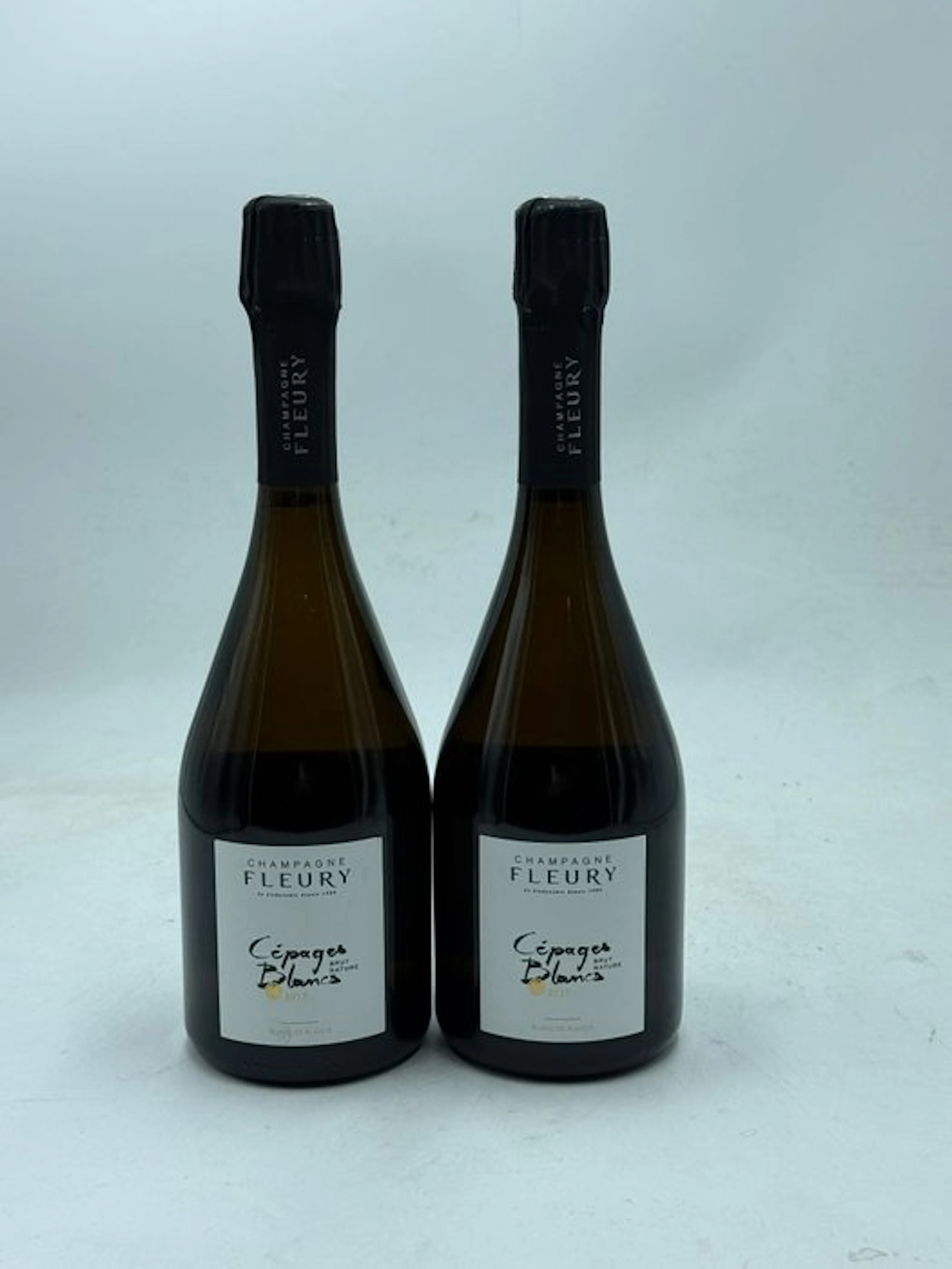 2017 Fleury, Cépages Blancs - Champagne Brut Nature - 2 Bottles (0.75L)
