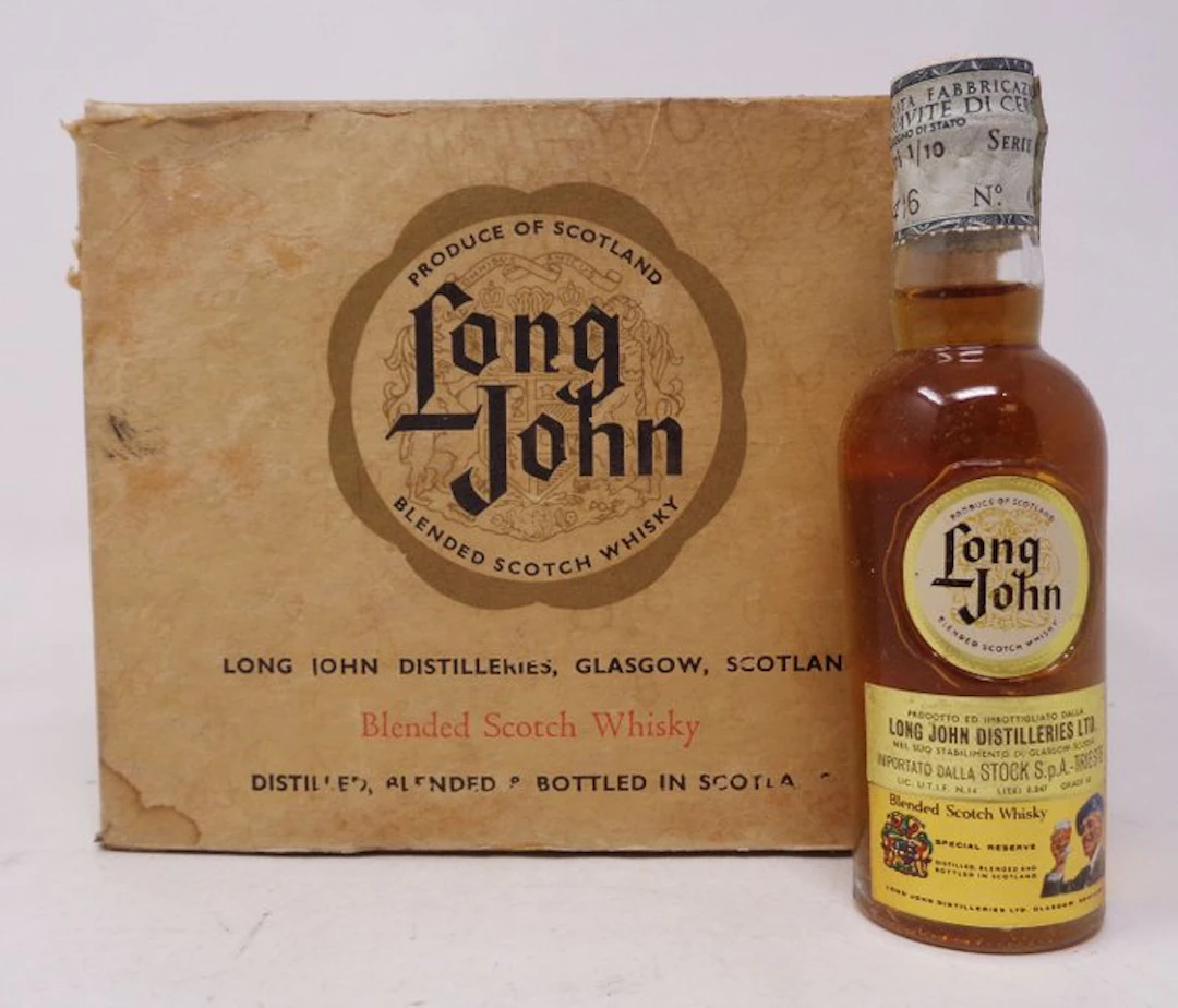 Long John - Miniature - b. 1970s - 4.7cl - 12 bottles