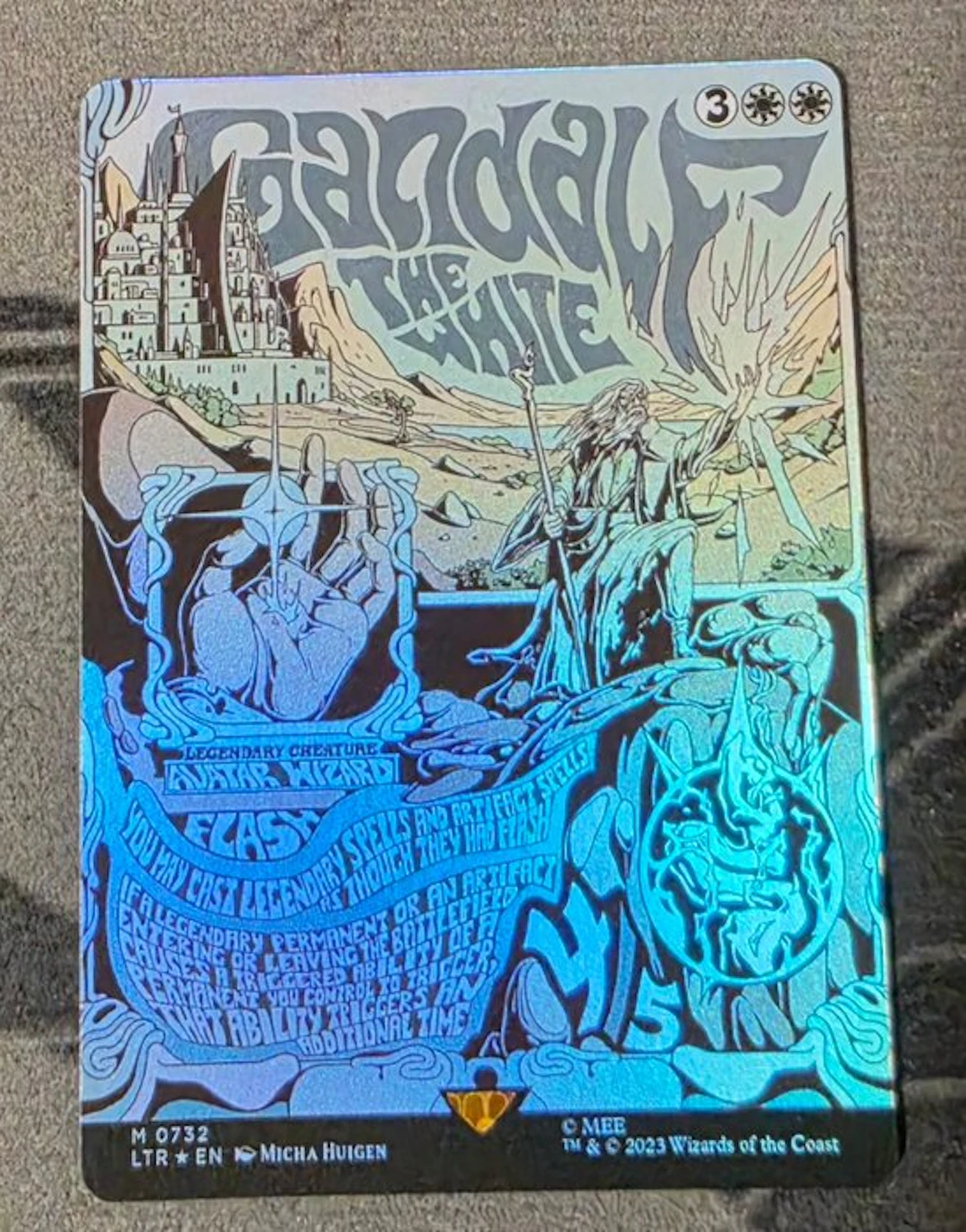 Wizards of The Coast - 1 Card - Magic: The Gathering M 0732 Foil