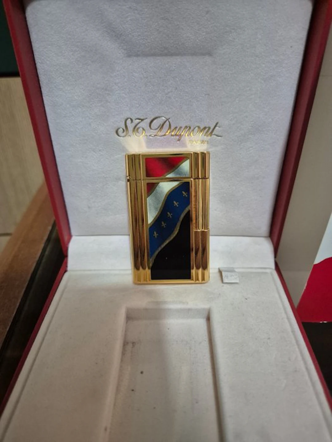 S.T. Dupont - Limited edition 1789-1989 - Pocket lighter - Gold plated, Enamel