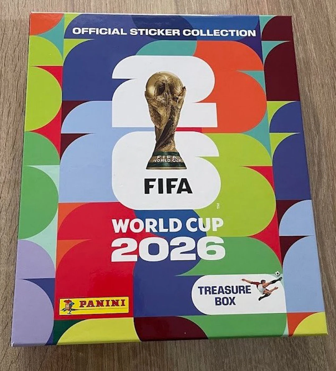 2026 Panini World Cup 2026 Originalförpackning - 1 Komplett set med lösa stickers - Utmärkt (EX)