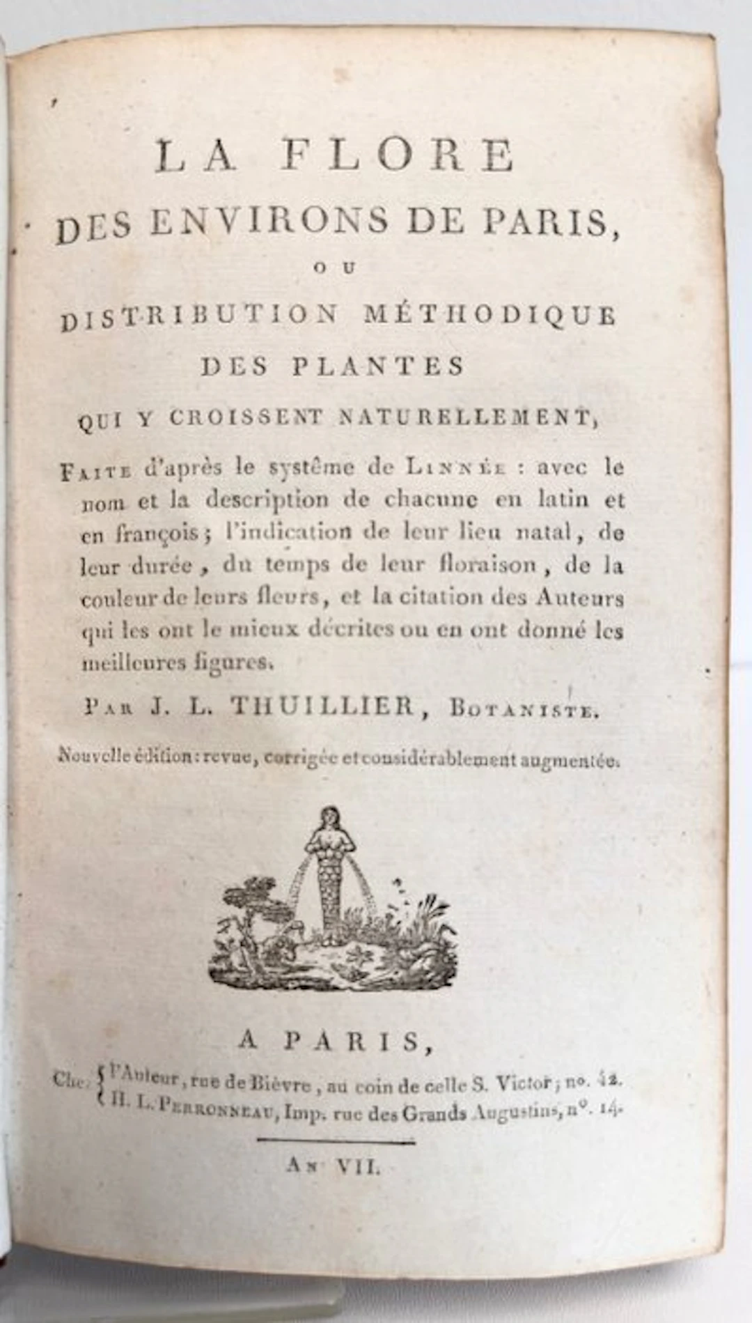 Thuillier J.L - La Flore des Environs de Paris