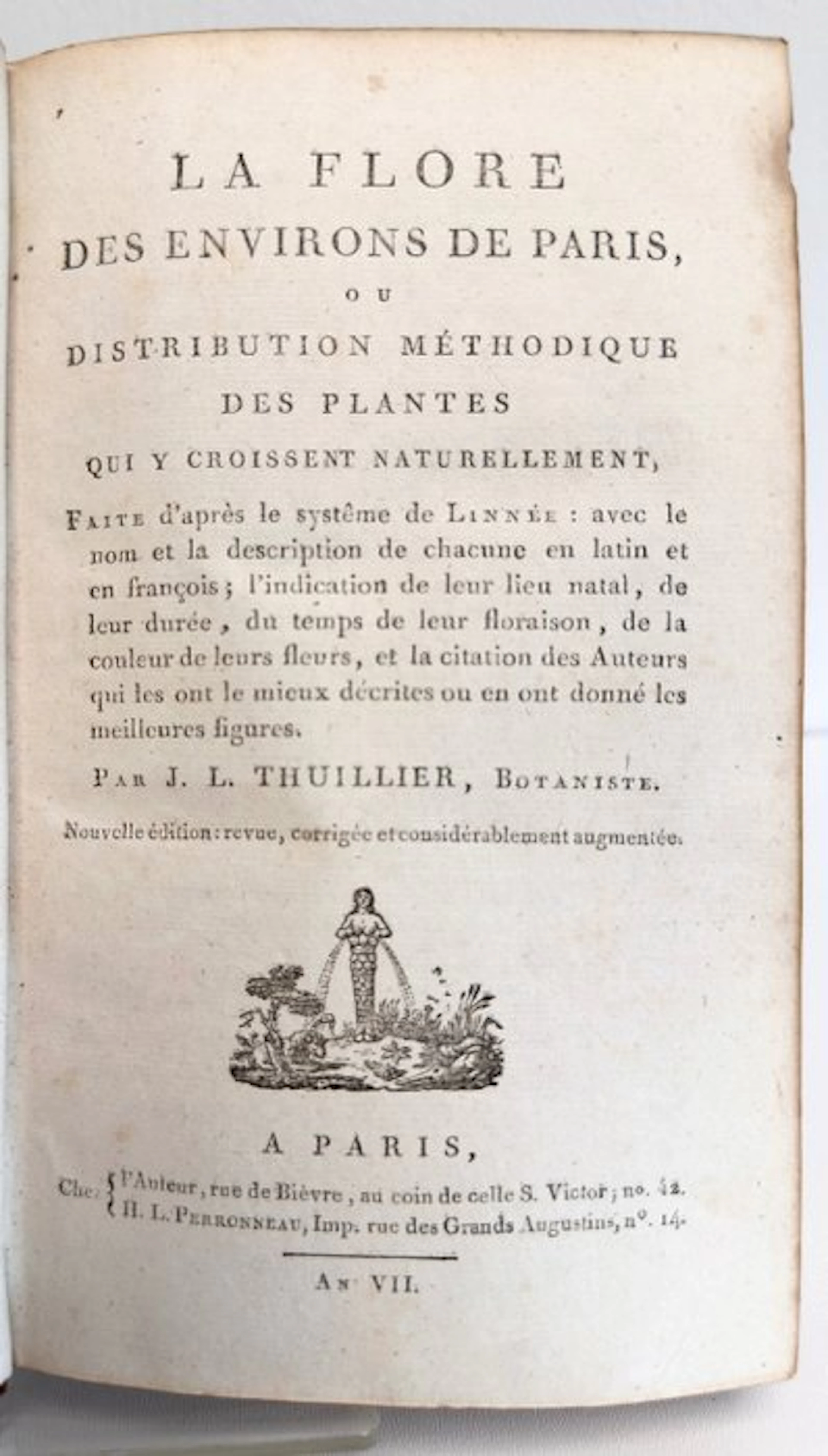 Thuillier J.L - La Flore des Environs de Paris