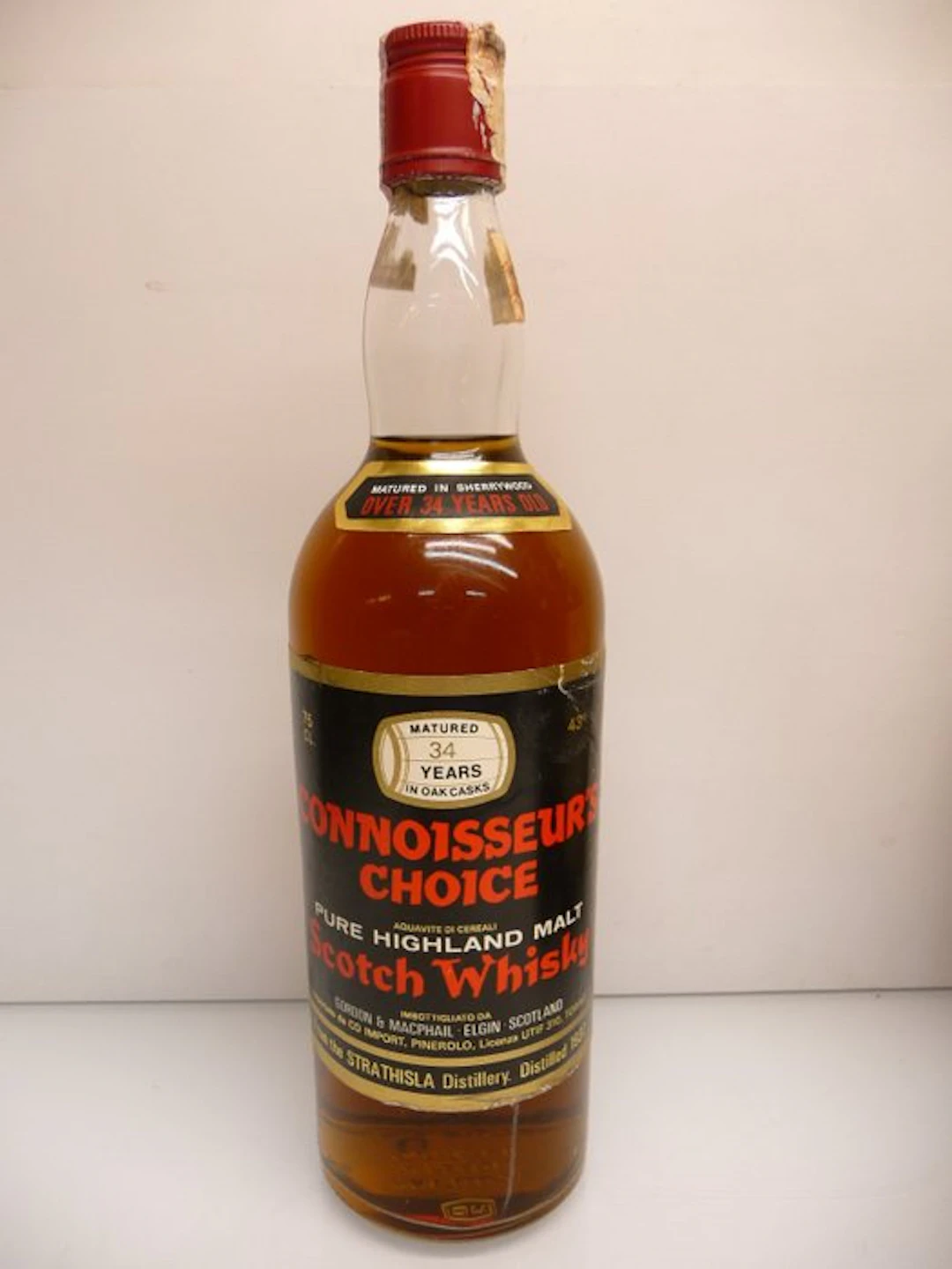 Strathisla 1937 34 years old Connoisseur's Choice - Gordon & MacPhail - 75cl