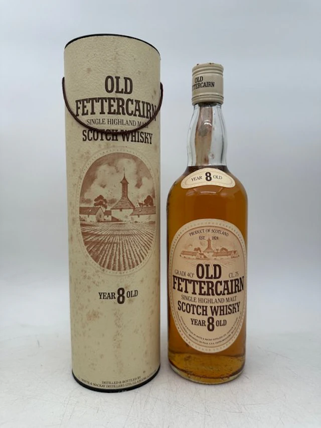 Old Fettercairn 8 years old - b. late 1970s early 1980s - 75cl