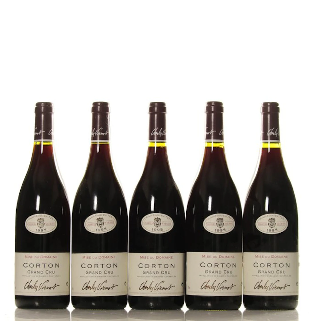 1995 Charles Vienot - Corton Grand Cru - 5 Bottles (0.75L)