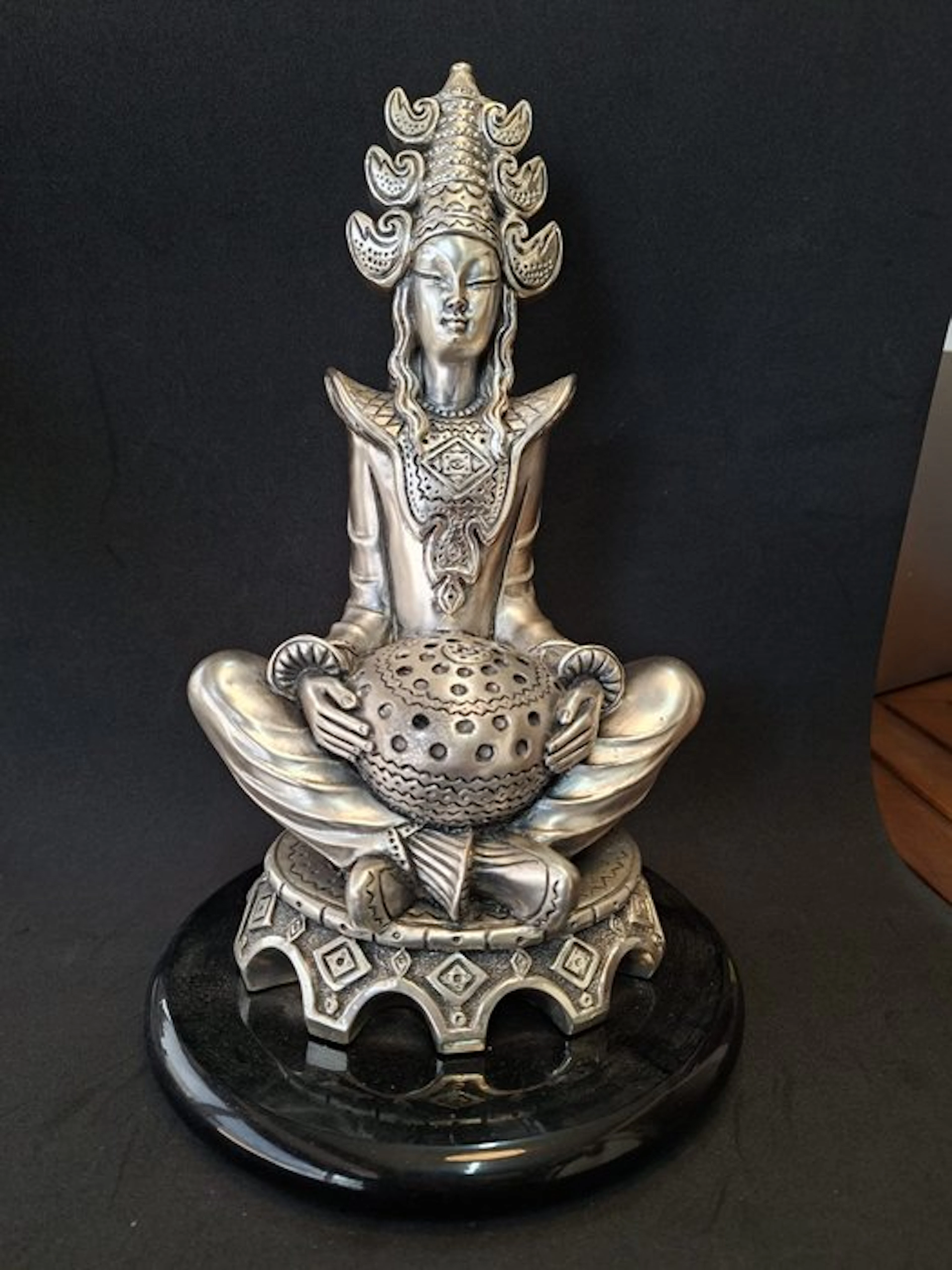 Figurine - Scultura in Lamina d'Argento Puro 999...