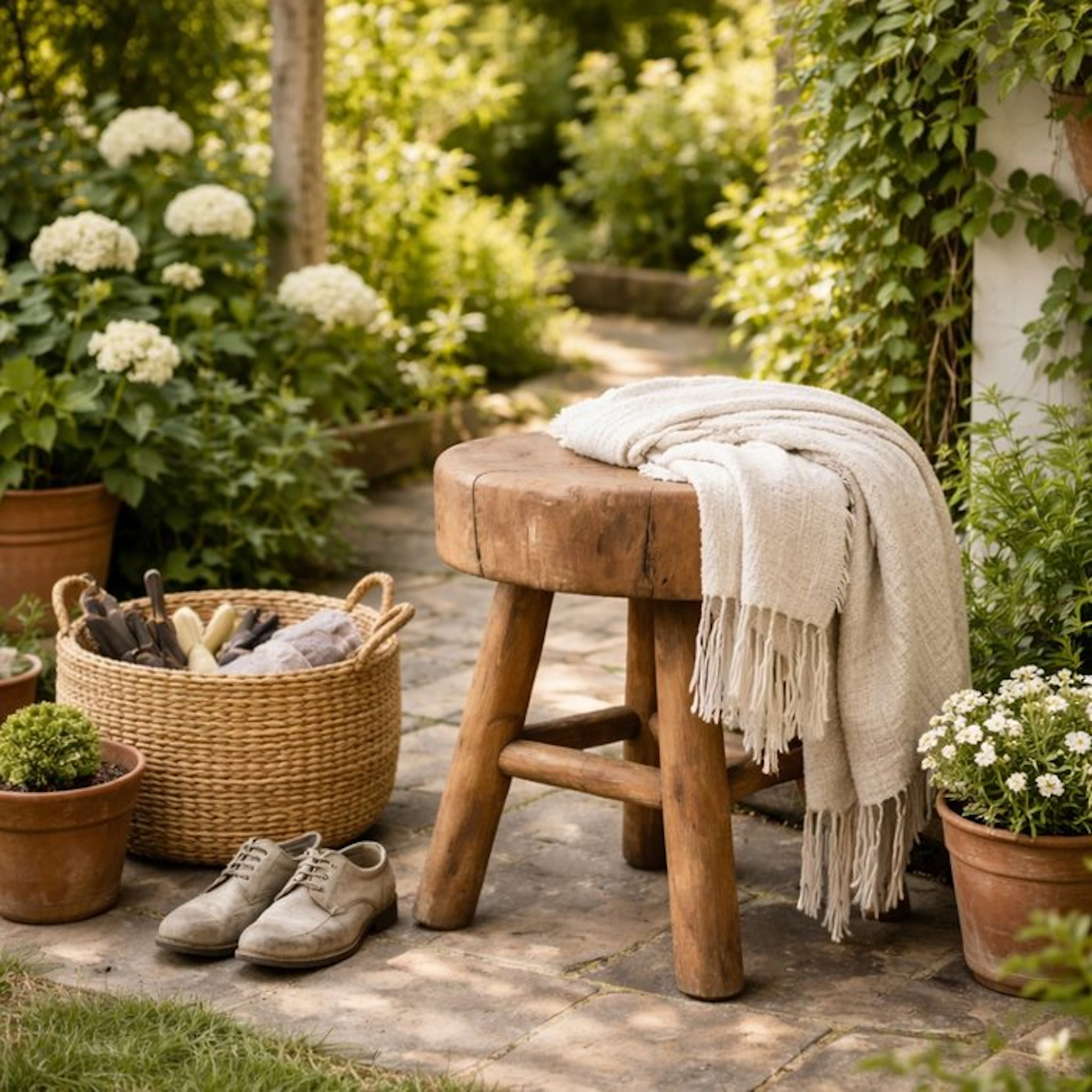 Stool - Wood