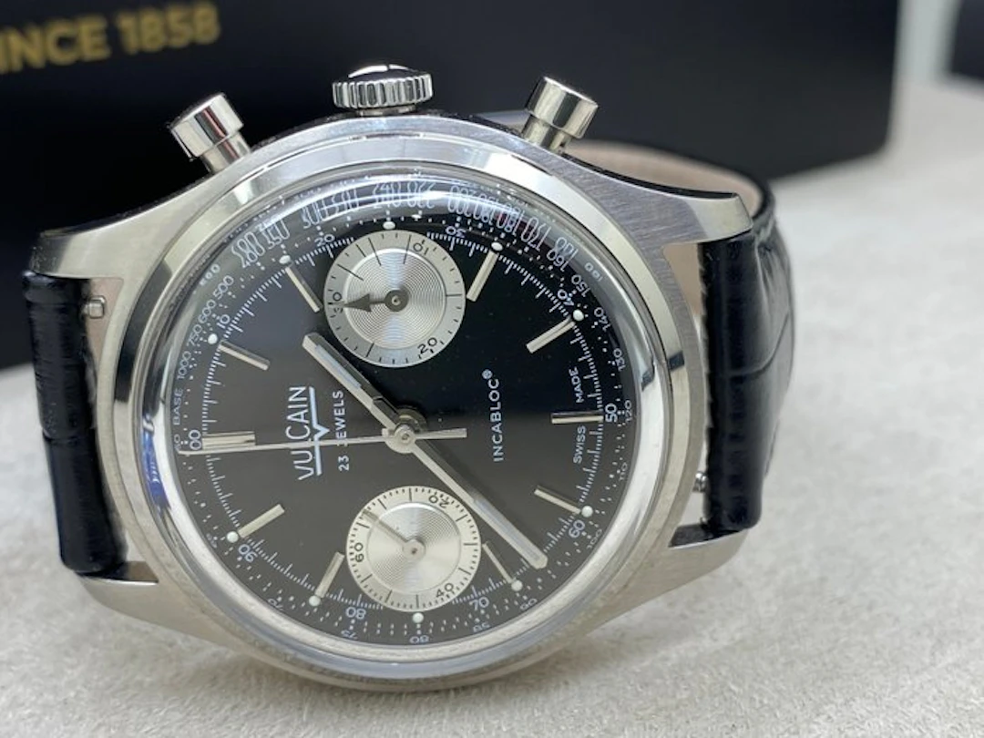 Vulcain - 1970'S CHRONOGRAPH - FULL SET - Unisex - 2024