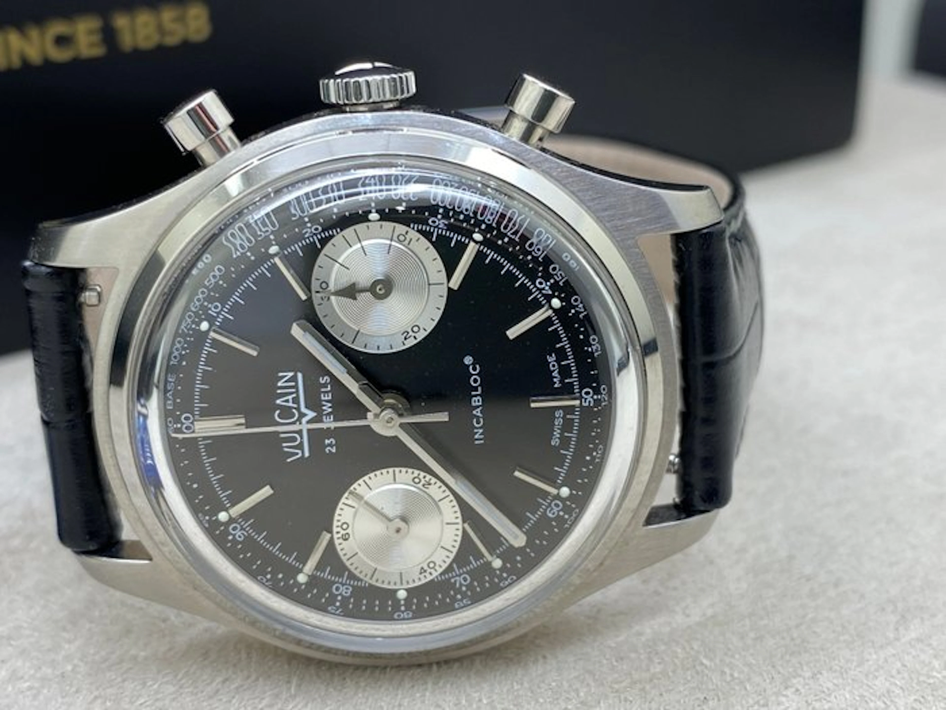 Vulcain - 1970'S CHRONOGRAPH - FULL SET - Unisex - 2024