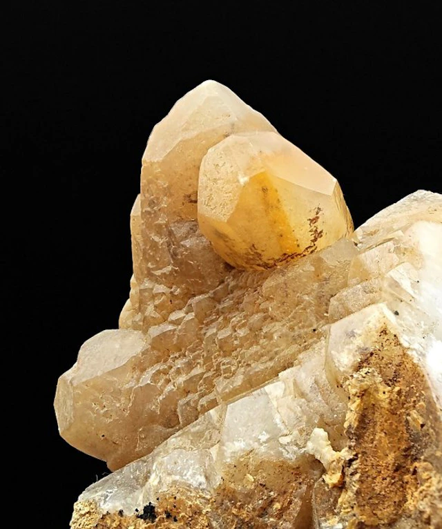 YELLOW CALCITE AESTHETIC TWIN with DOLOMITE