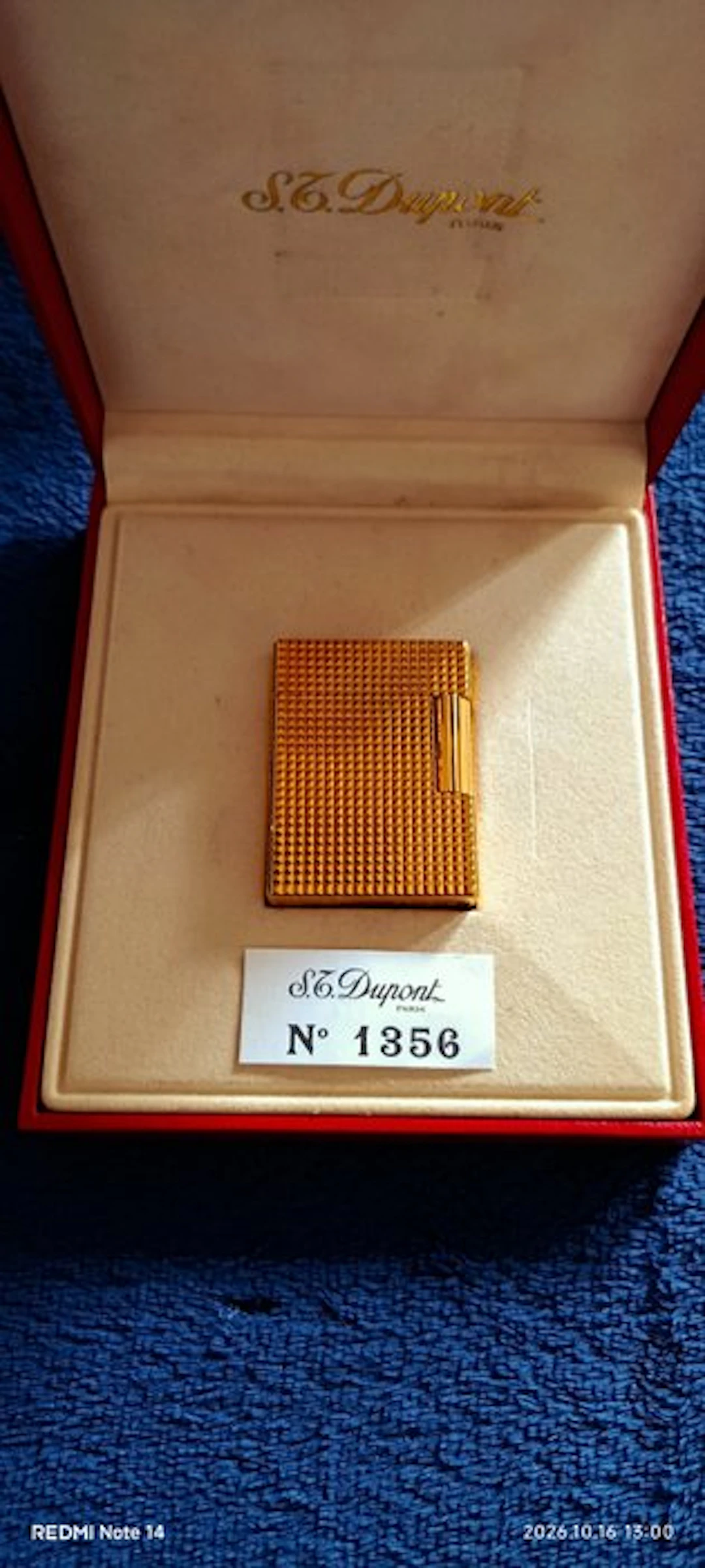 S.T. Dupont - No reserve price - Lighter - Gold plated