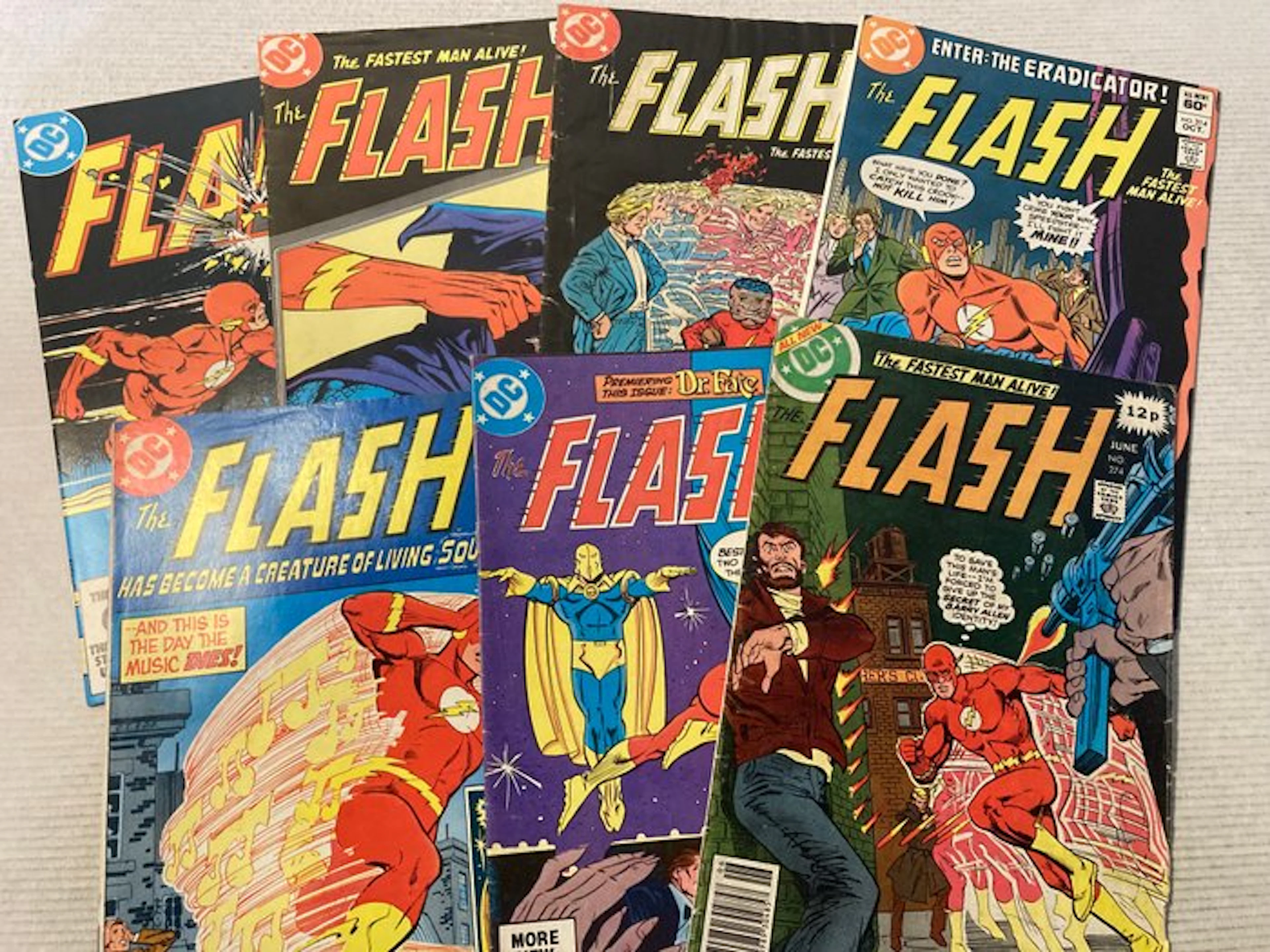 The Flash (1959) 7 comics in Range # 274 to 335