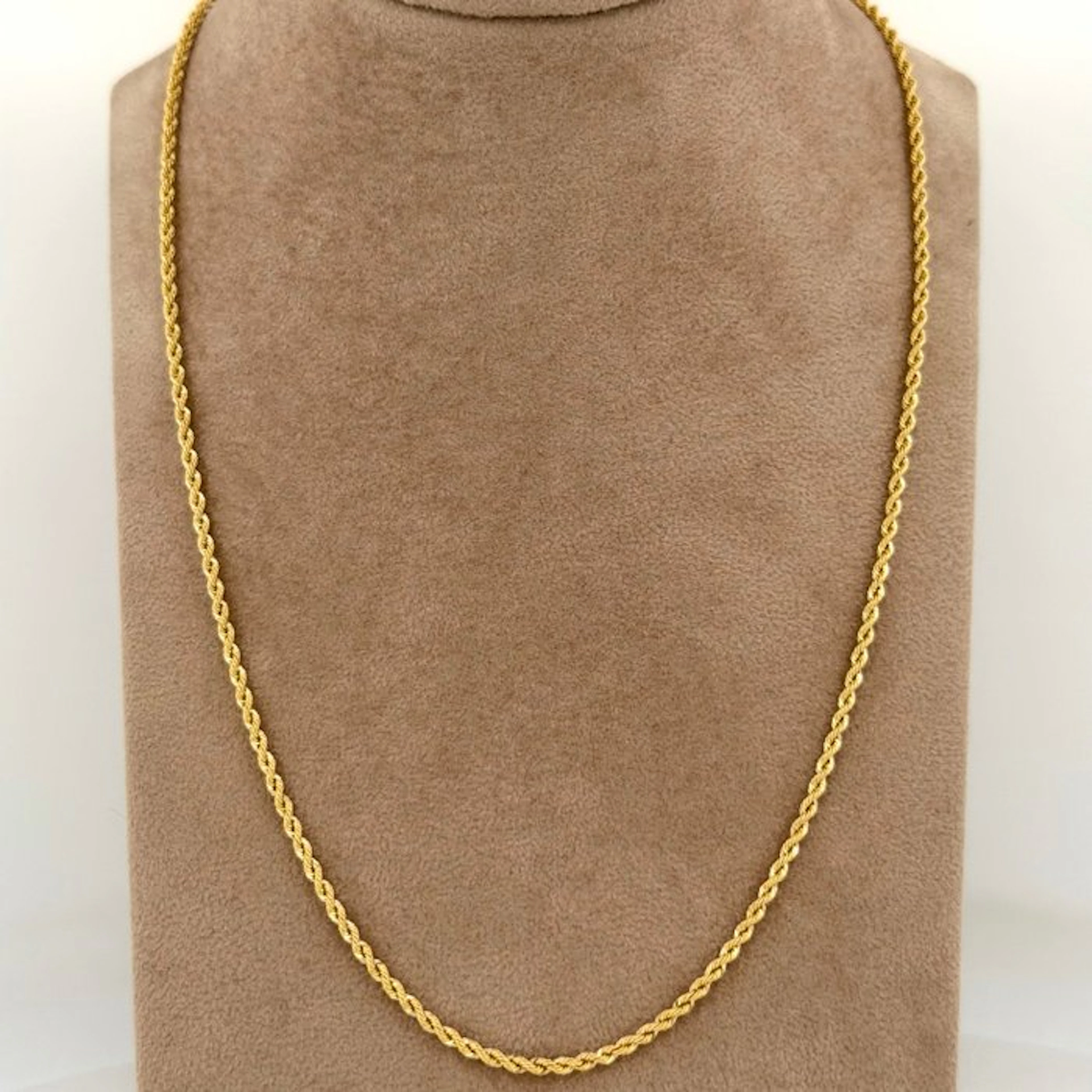 No reserve price - Necklace - 18 kt. Yellow gold - Fune - 55 cm