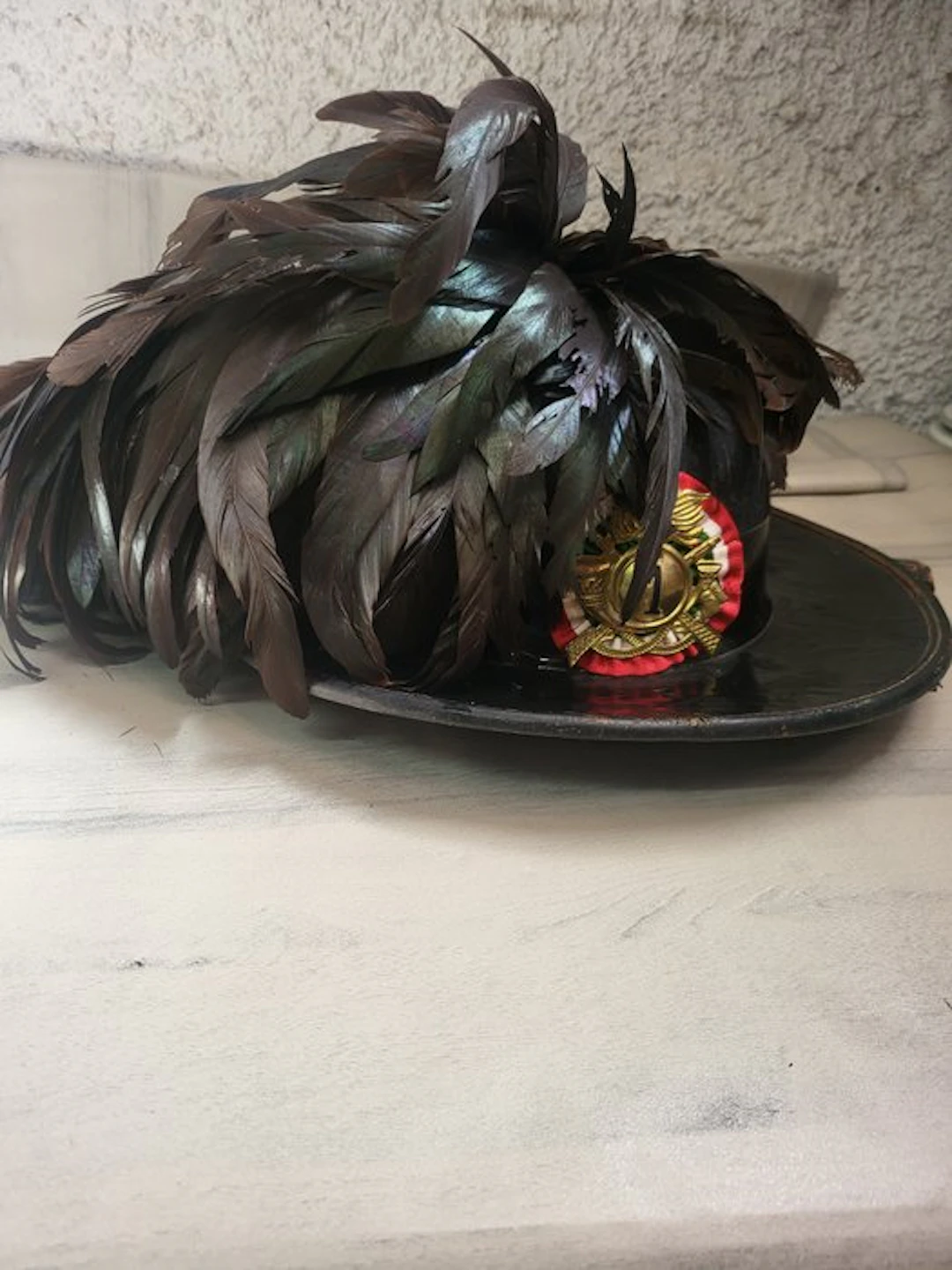 Italy - Bersaglieri hat - dating from the 1990s