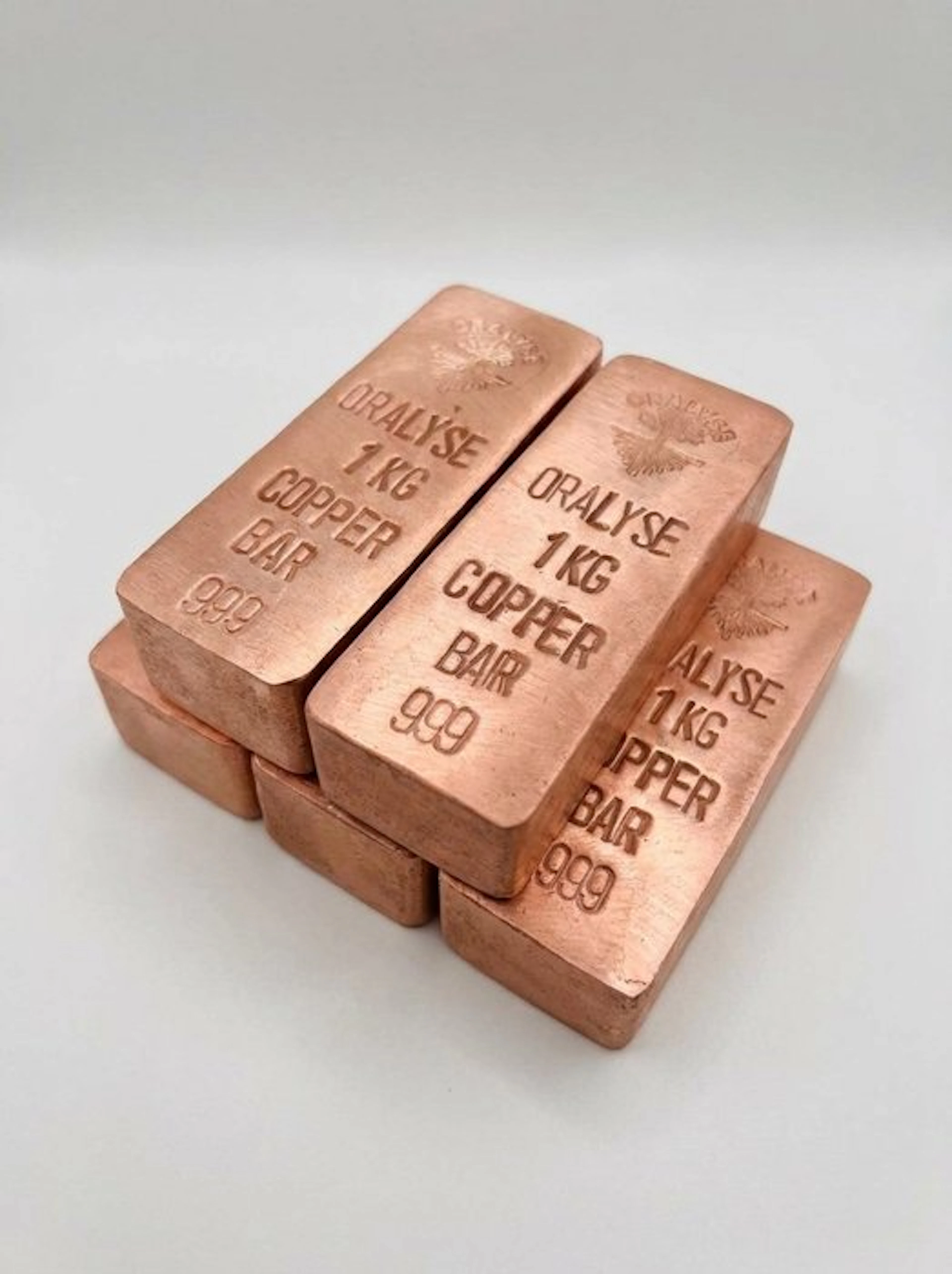 5 kilograms - Copper .999 - Oralyse - With certificate (No reserve price)
