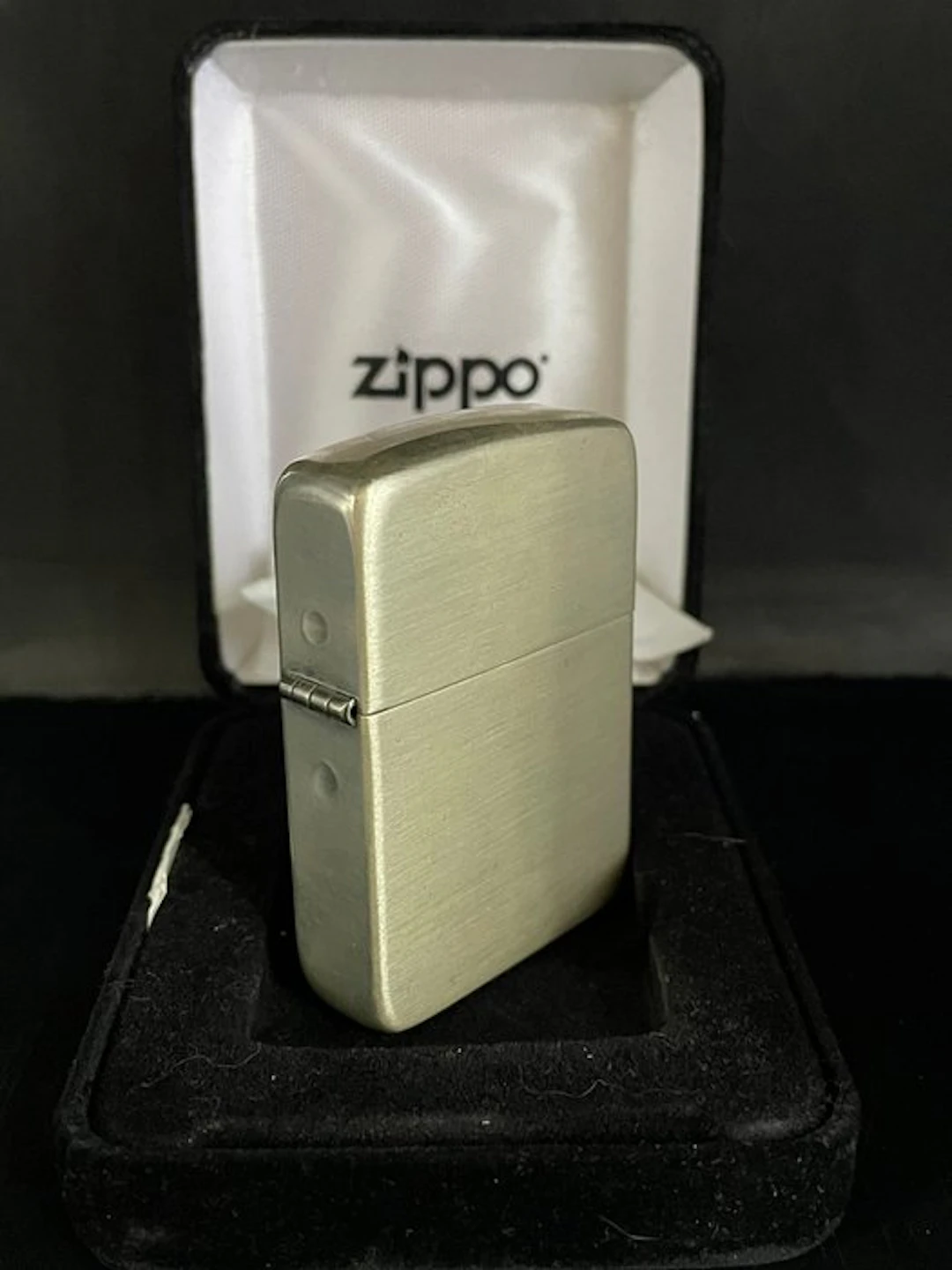 Zippo - RARE - STERLING ZIPPO Silver 1941 Replica...