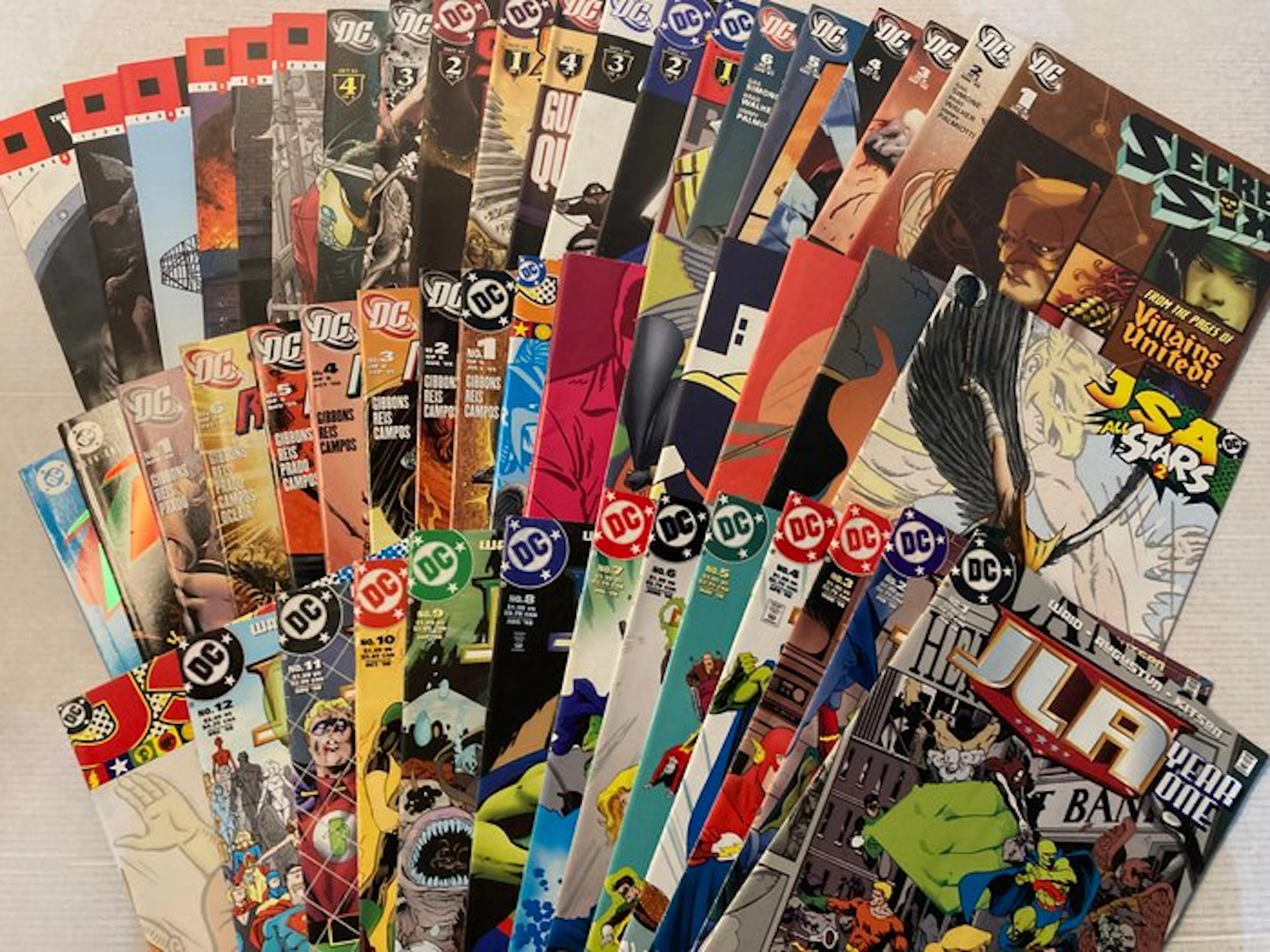 Eight Complete Mini-Series 49 comics from 1998 to 2017