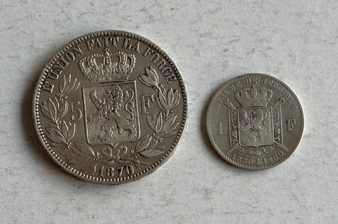 Belgium. Leopold II. 1870-1880 (No reserve price)