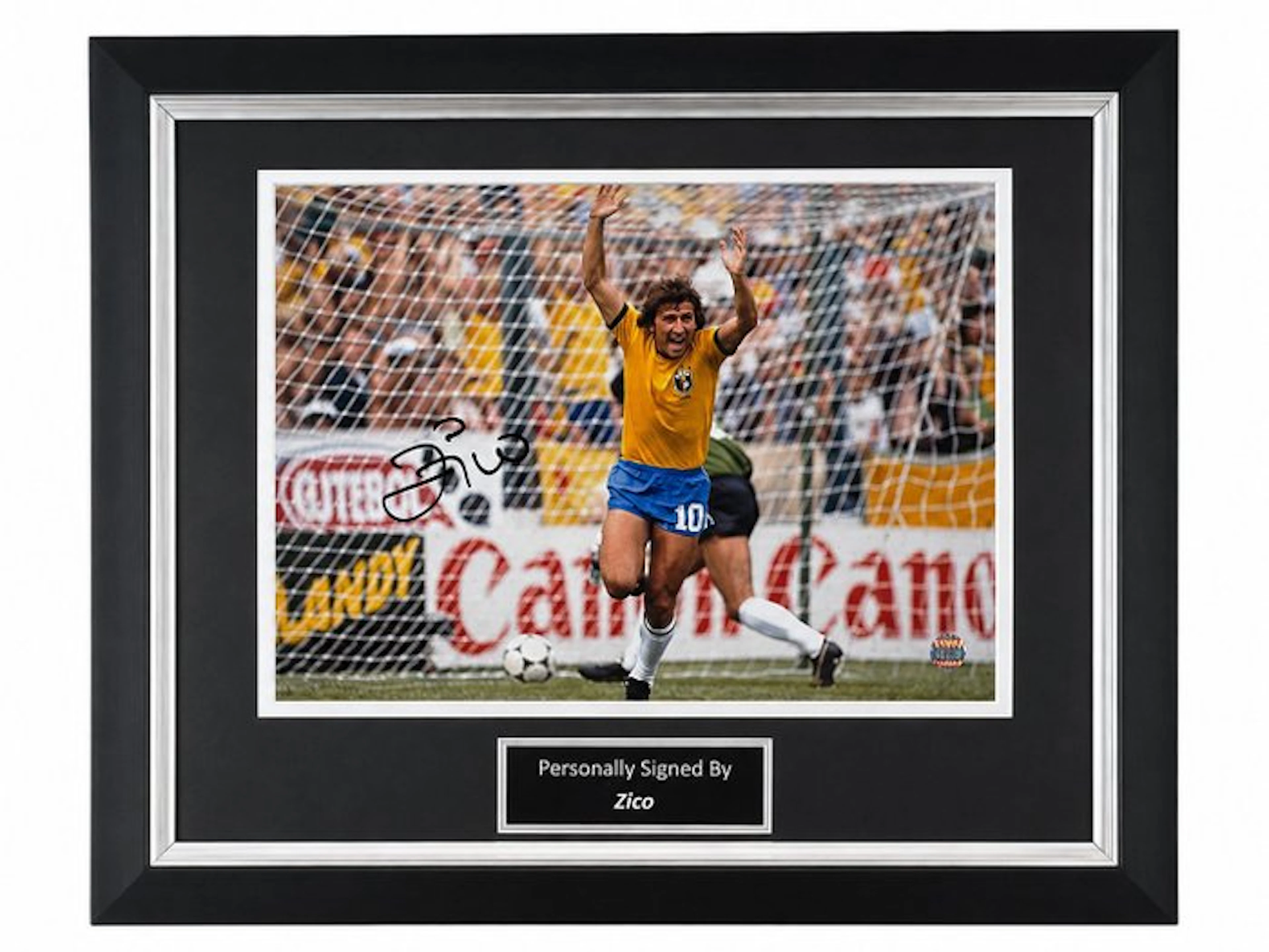 Brazil - Football World Championships - Zico Signed...