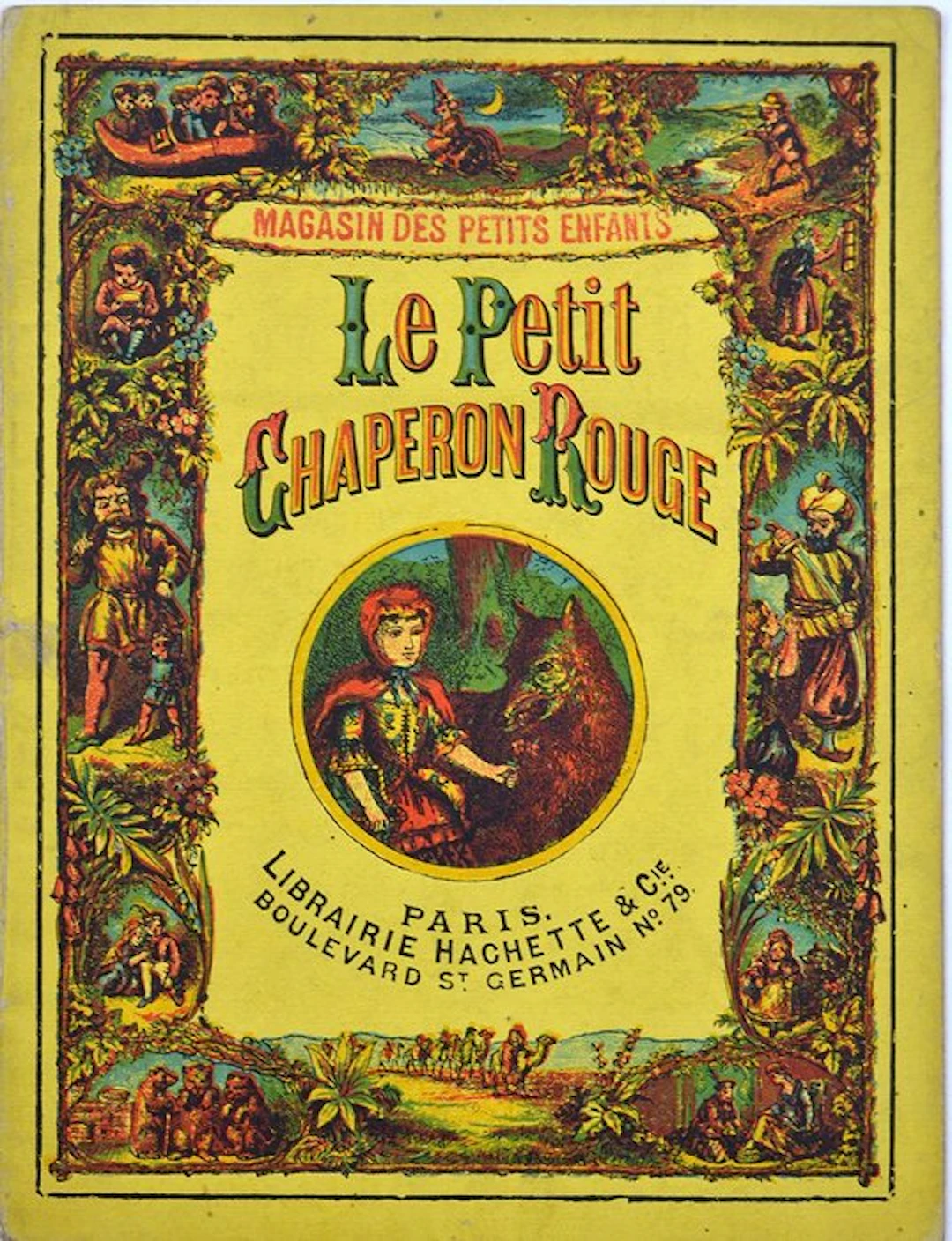PERRAULT - Le Petit Chaperon Rouge. Rare enfantina XIX Superbe état - 1880